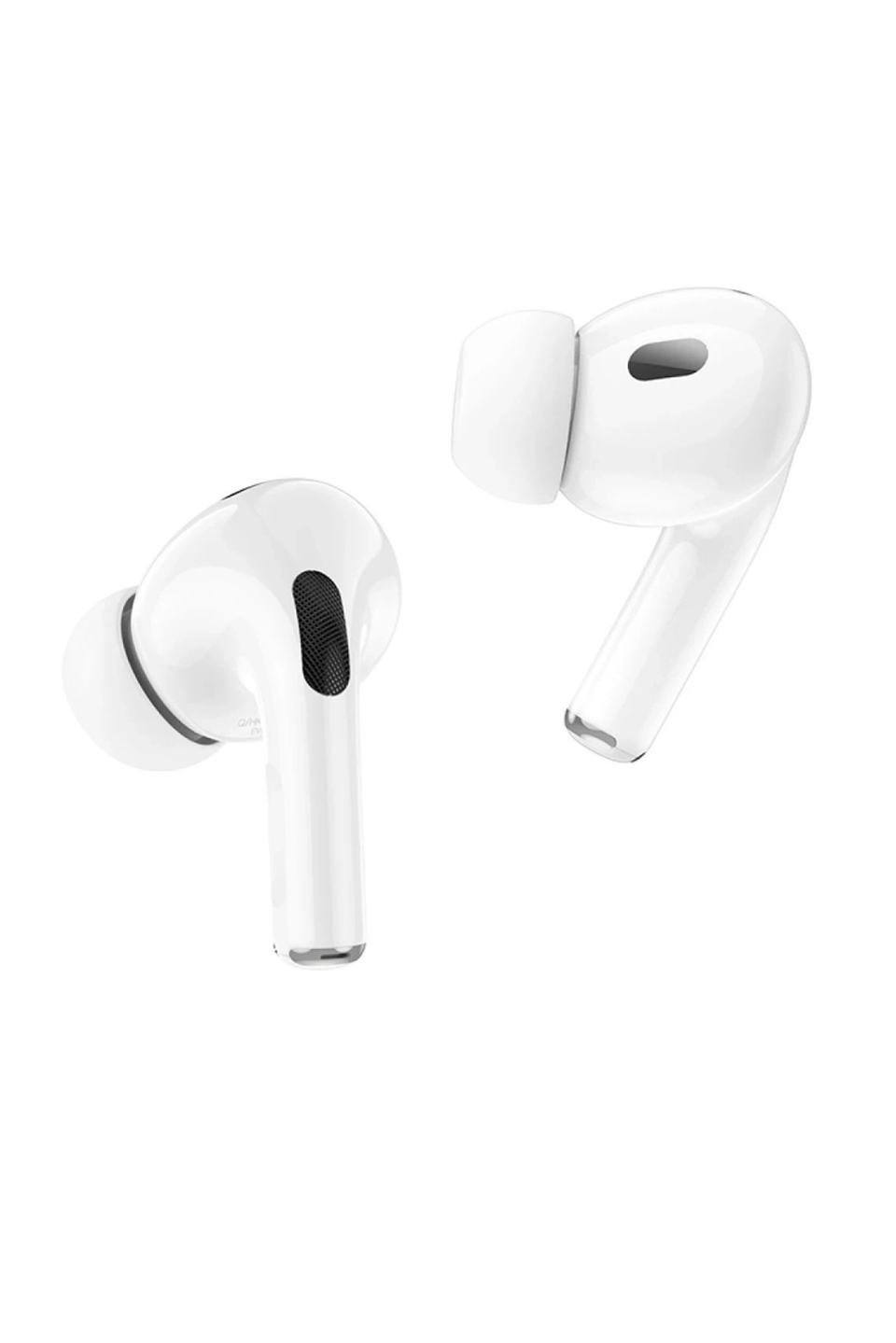 Aktif Gürültü Engelleyici Özellikli Dijital Dokunmatik Ekranlı Airpods Bluetooth Kulaklık - Beyaz