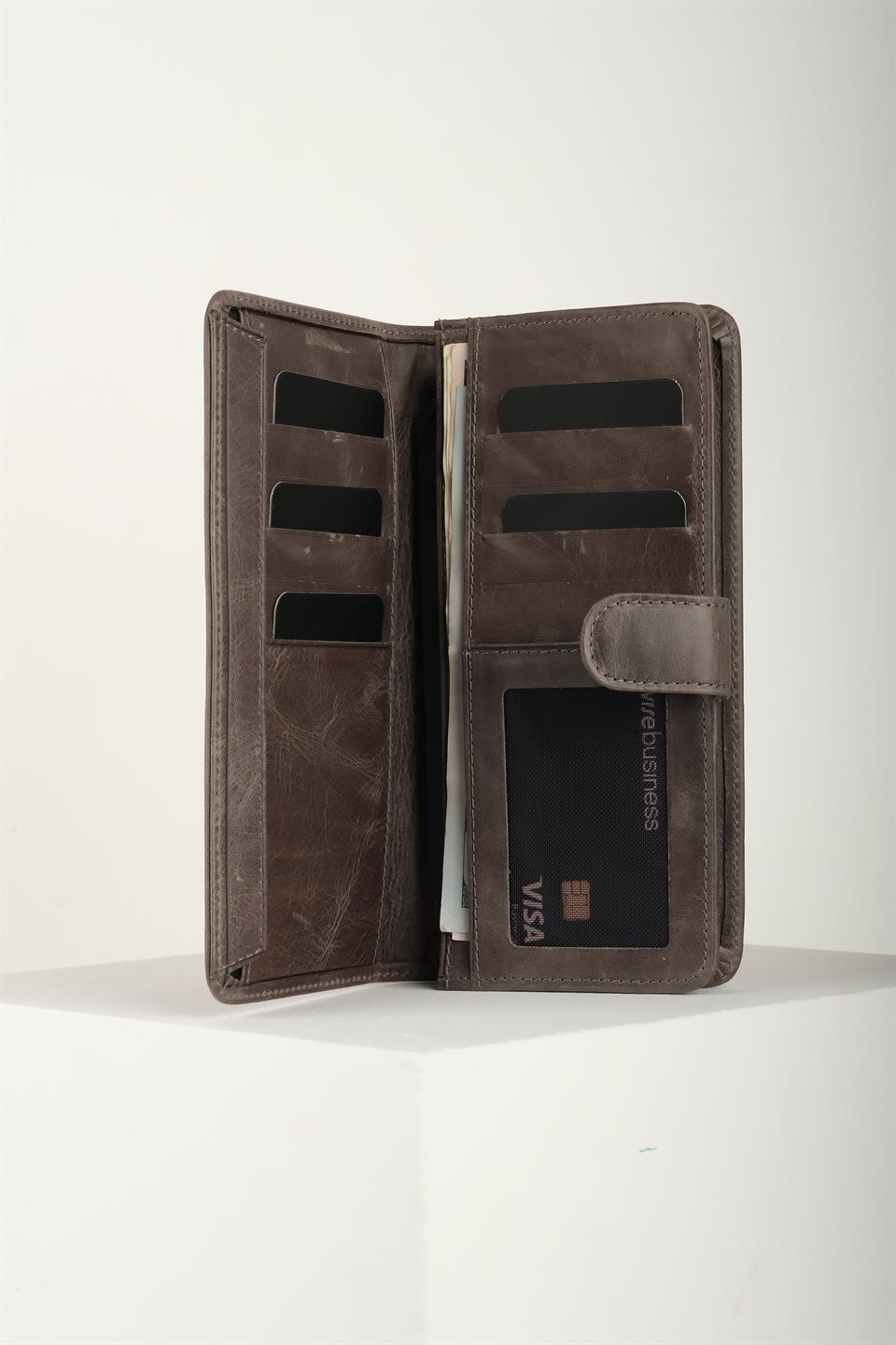 BELT GRİ TELEFON CÜZDANI