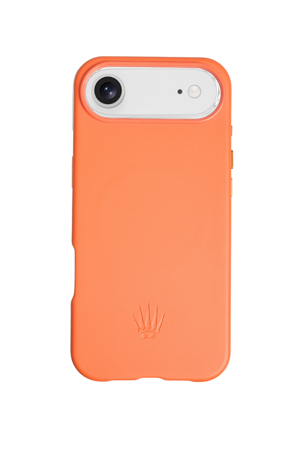 Bexocase Iphone 17 Air Turuncu Manyetik Özellikli Deri Kılıf 