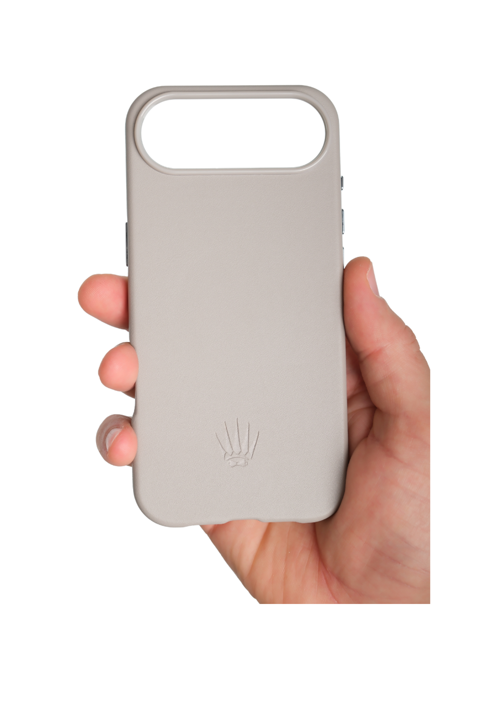 Bexocase Iphone 17 Air Gri Manyetik Özellikli Deri Kılıf 