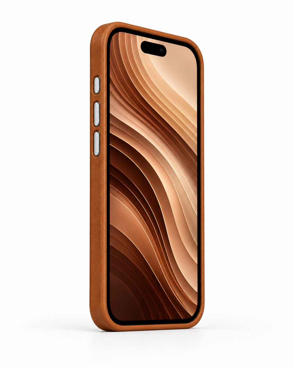 Bexocase Iphone 17 Taba Manyetik Özellikli Deri Kılıf 