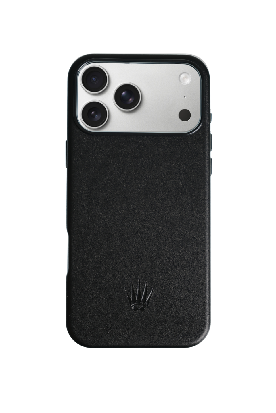 Bexocase Iphone 17 Pro Siyah Manyetik Özellikli Deri Kılıf 