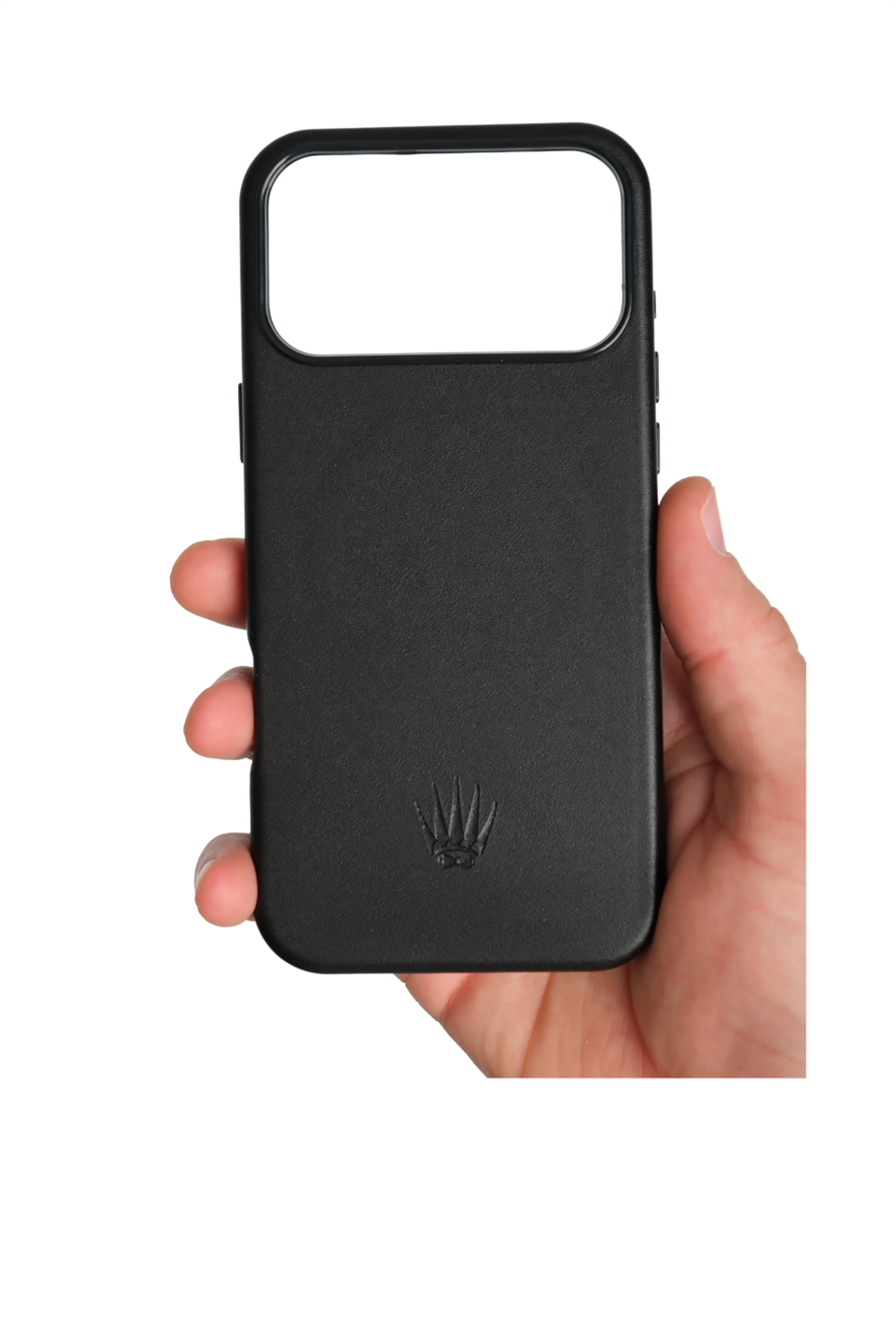 Bexocase Iphone 17 Pro Max Siyah Manyetik Özellikli Deri Kılıf 