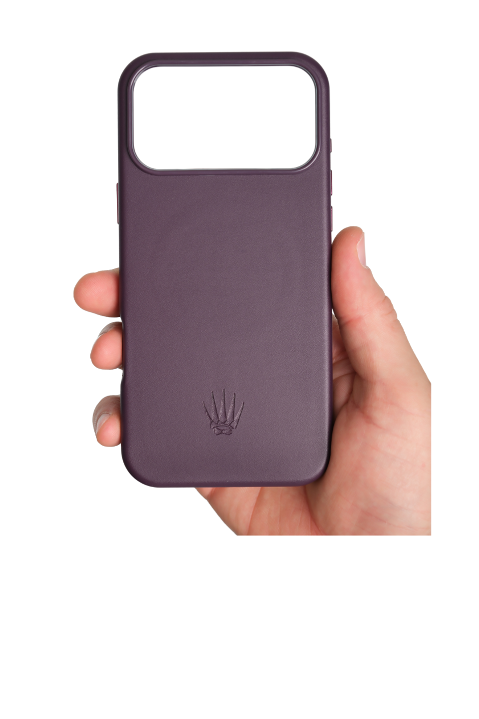 Bexocase Iphone 17 Pro Max Mor Manyetik Özellikli Deri Kılıf 