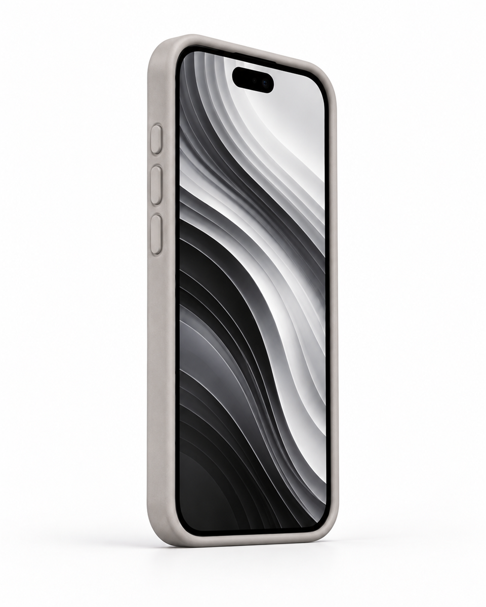 Bexocase Iphone 17 Pro Max Gri Magsafe Özellikli Deri Kılıf 