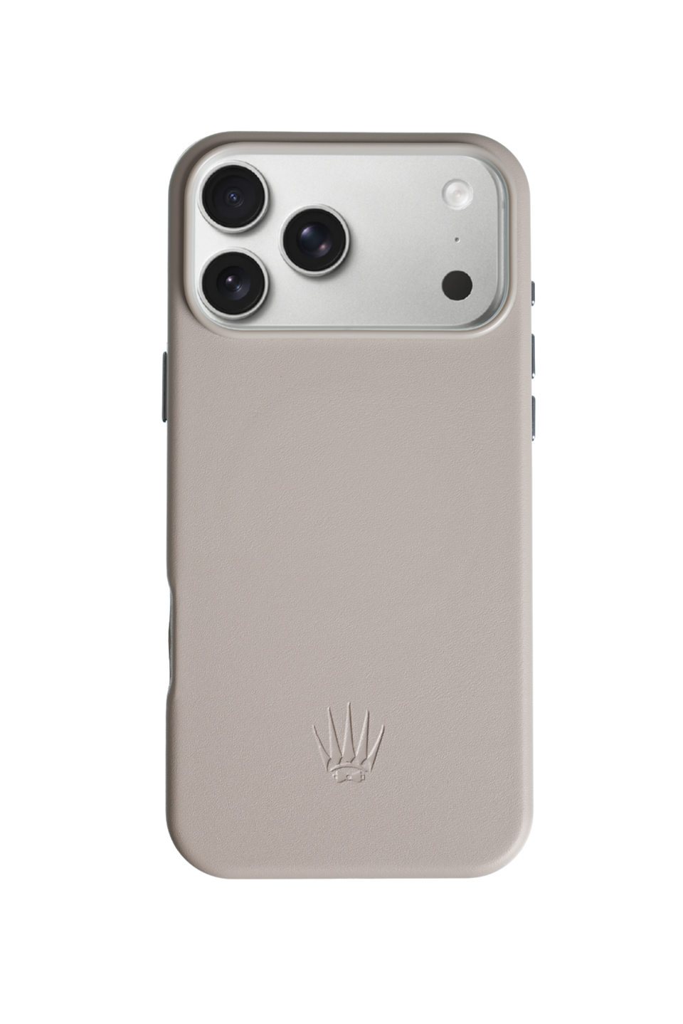 Bexocase Iphone 17 Pro Max Gri Manyetik Özellikli Deri Kılıf 