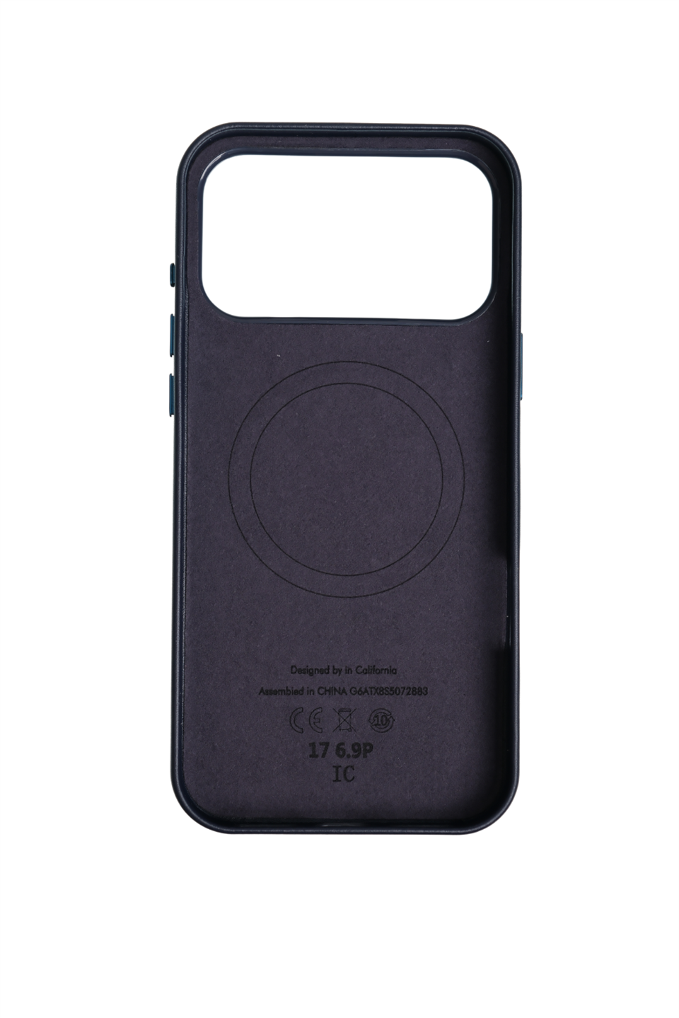 Bexocase Iphone 17 Pro Max Siyah Manyetik Özellikli Deri Kılıf 