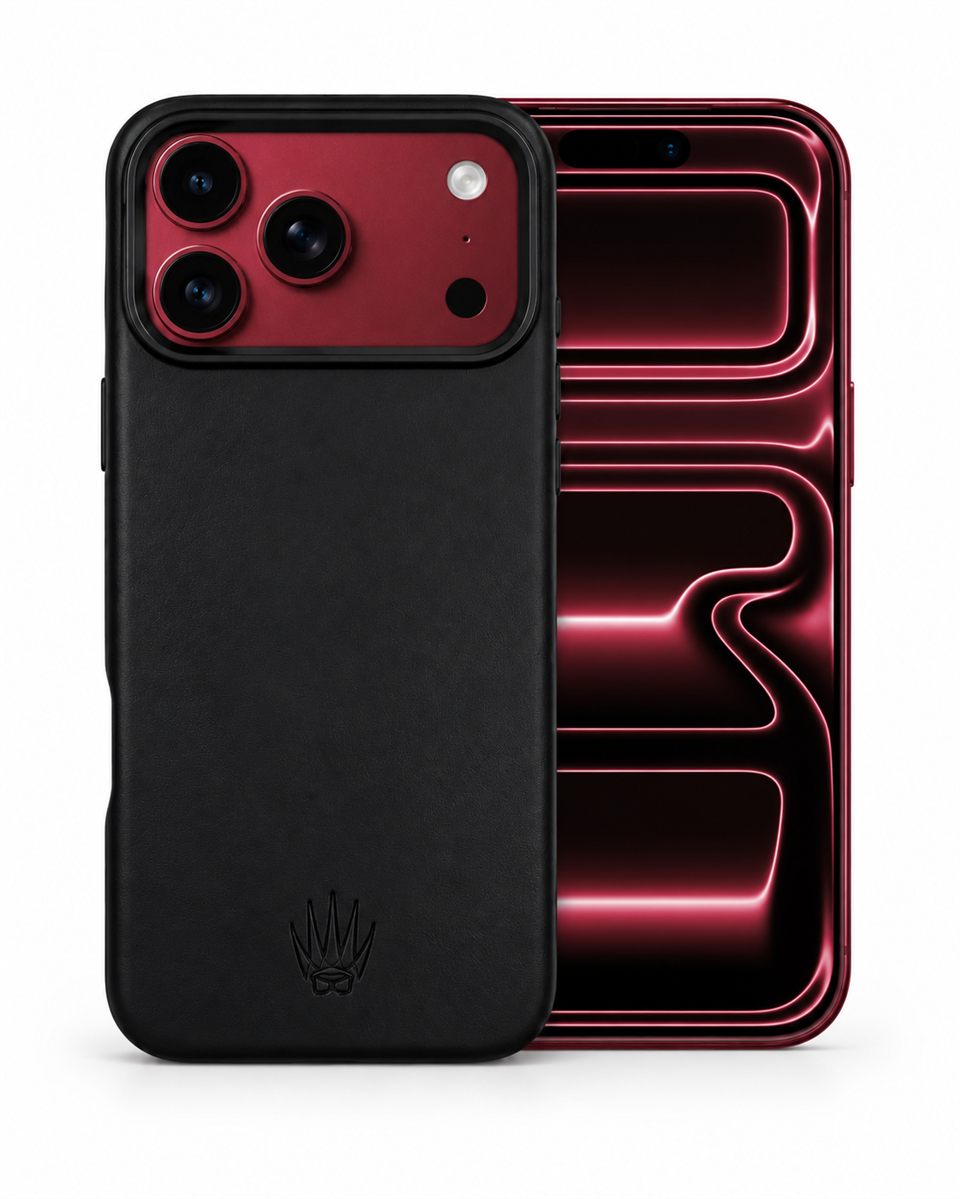 Bexocase Iphone 18 Pro Max Siyah Manyetik Özellikli Deri Kılıf 