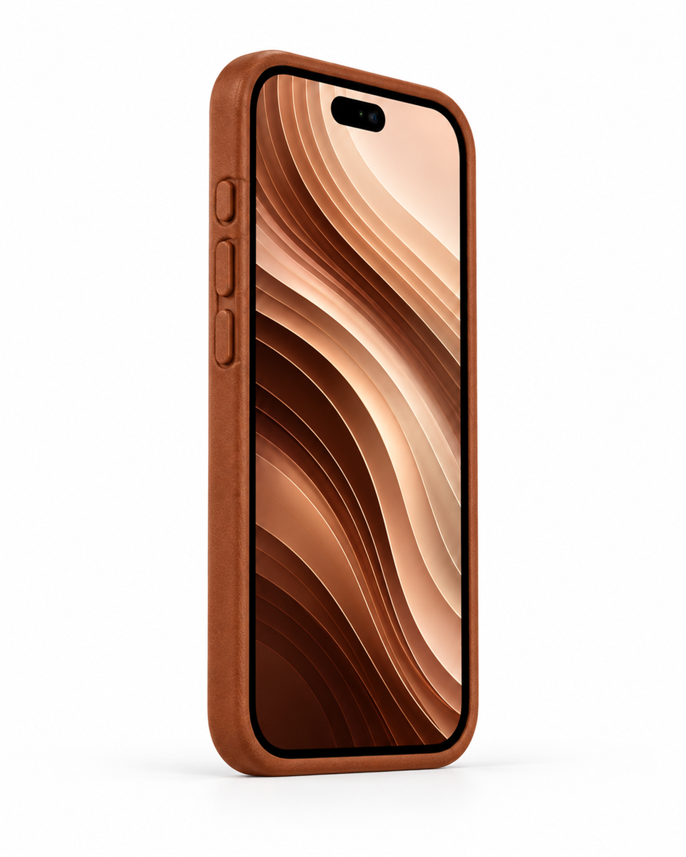 Bexocase Iphone 18 Pro Kiremit Manyetik Özellikli Deri Kılıf 