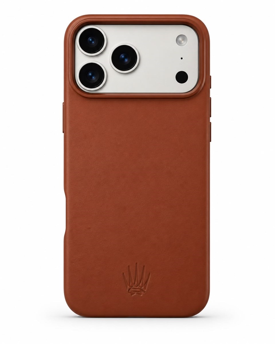 Bexocase Iphone 18 Pro Max Kiremit Manyetik Özellikli Deri Kılıf 