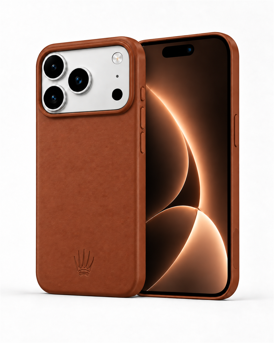 Bexocase Iphone 18 Pro Max Kiremit Manyetik Özellikli Deri Kılıf 