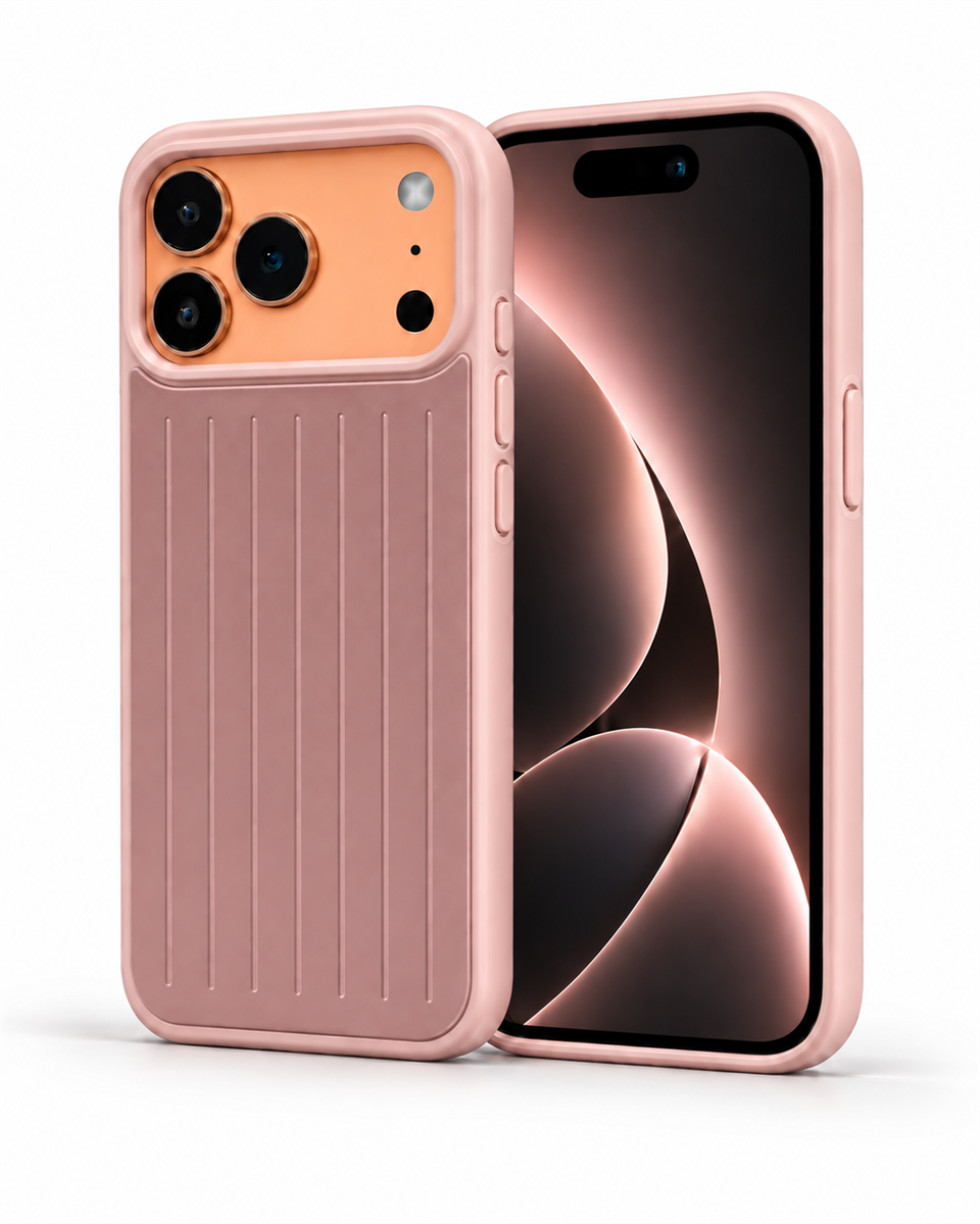Biocase Iphone 17 Pro Max Pembe Manyetik Özellikli Kılıf 