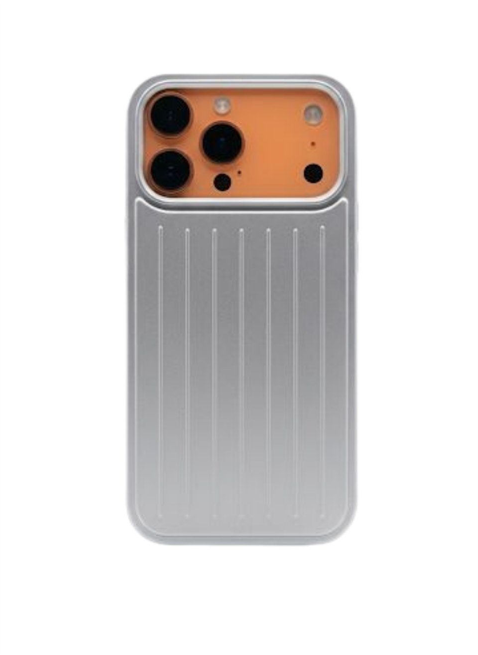 Biocase Iphone 17 Pro Max Gümüş Manyetik Özellikli Kılıf 