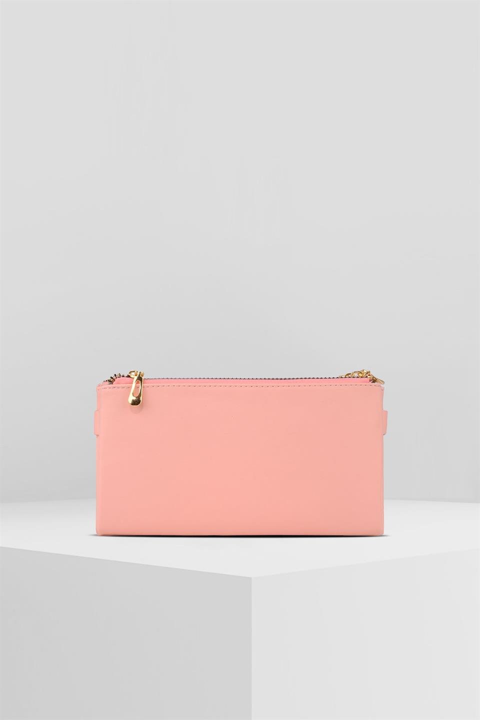 DUAL POCKET PEMBE TELEFON CÜZDANI