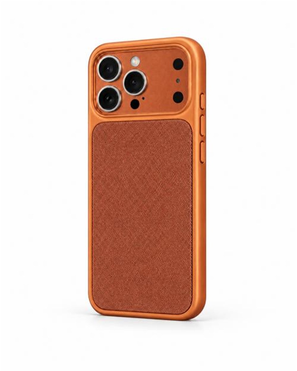 Gridcase Iphone 15Pro Max Turuncu(ıphone 17ye dönüştürücü) Manyetik Özellikli Kılıf
