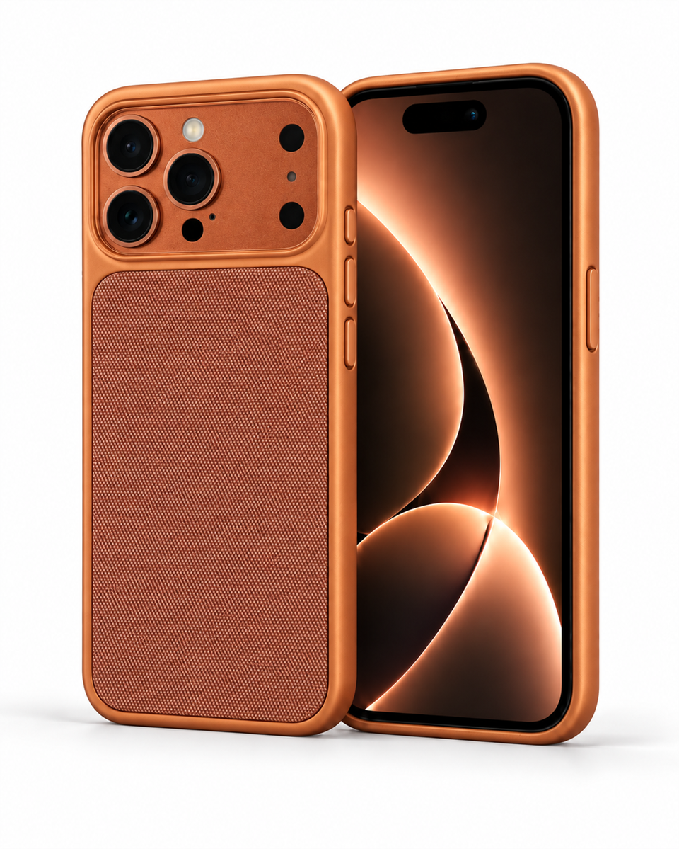 Gridcase Iphone 17promax Turuncu Manyetik Özellikli Kılıf 