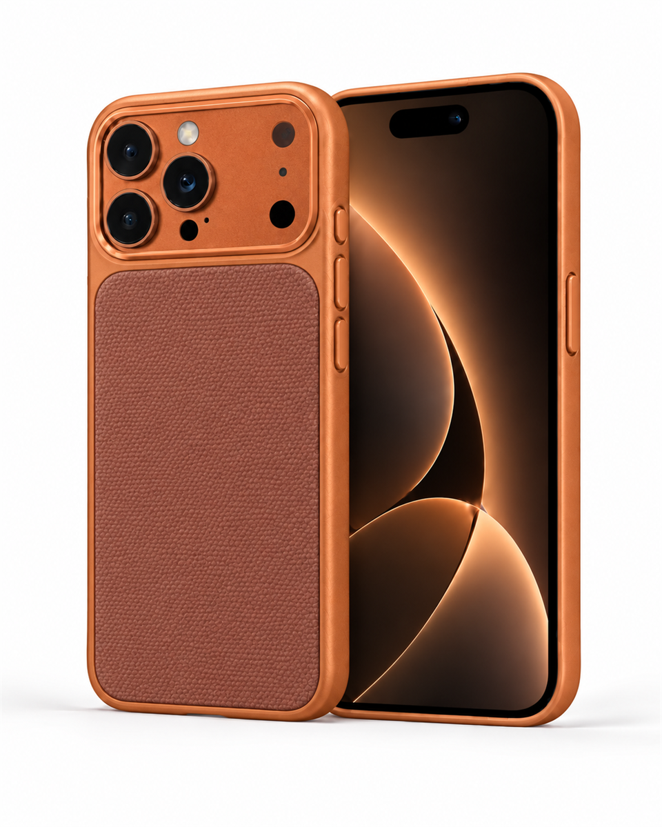 Gridcase Iphone 17pro Turuncu Manyetik Özellikli Kılıf 