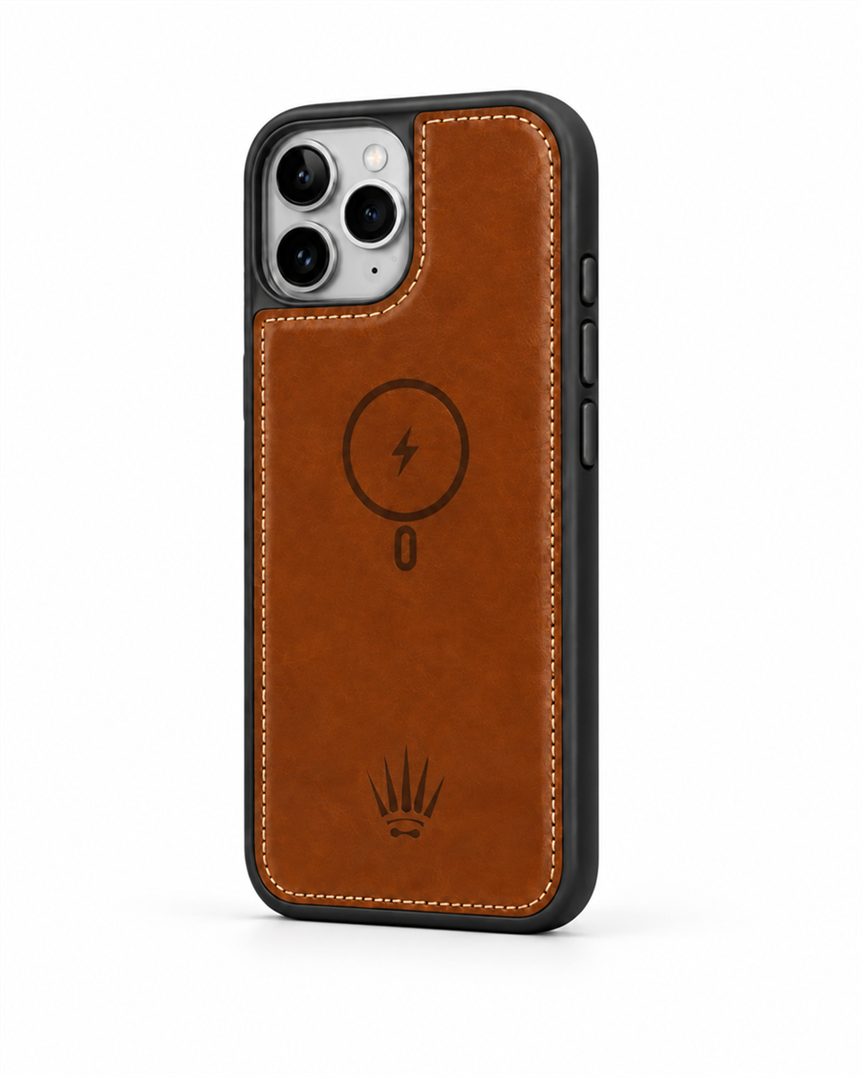 iPhone 13 Pro Intense Kahverengi Wireless Telefon Kılıfı