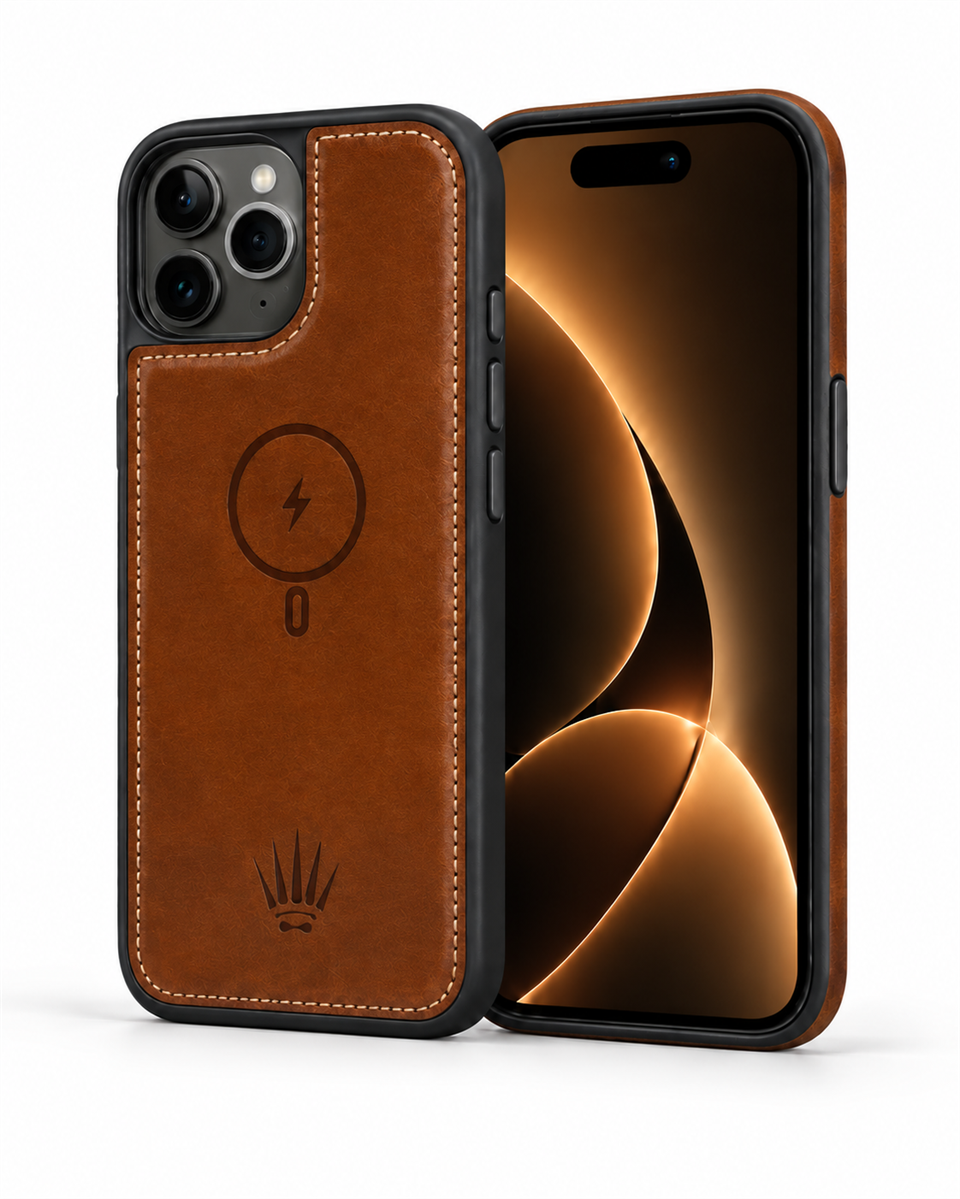 IPHONE 13 PRO INTENSE BROWN WIRELESS PHONE CASE