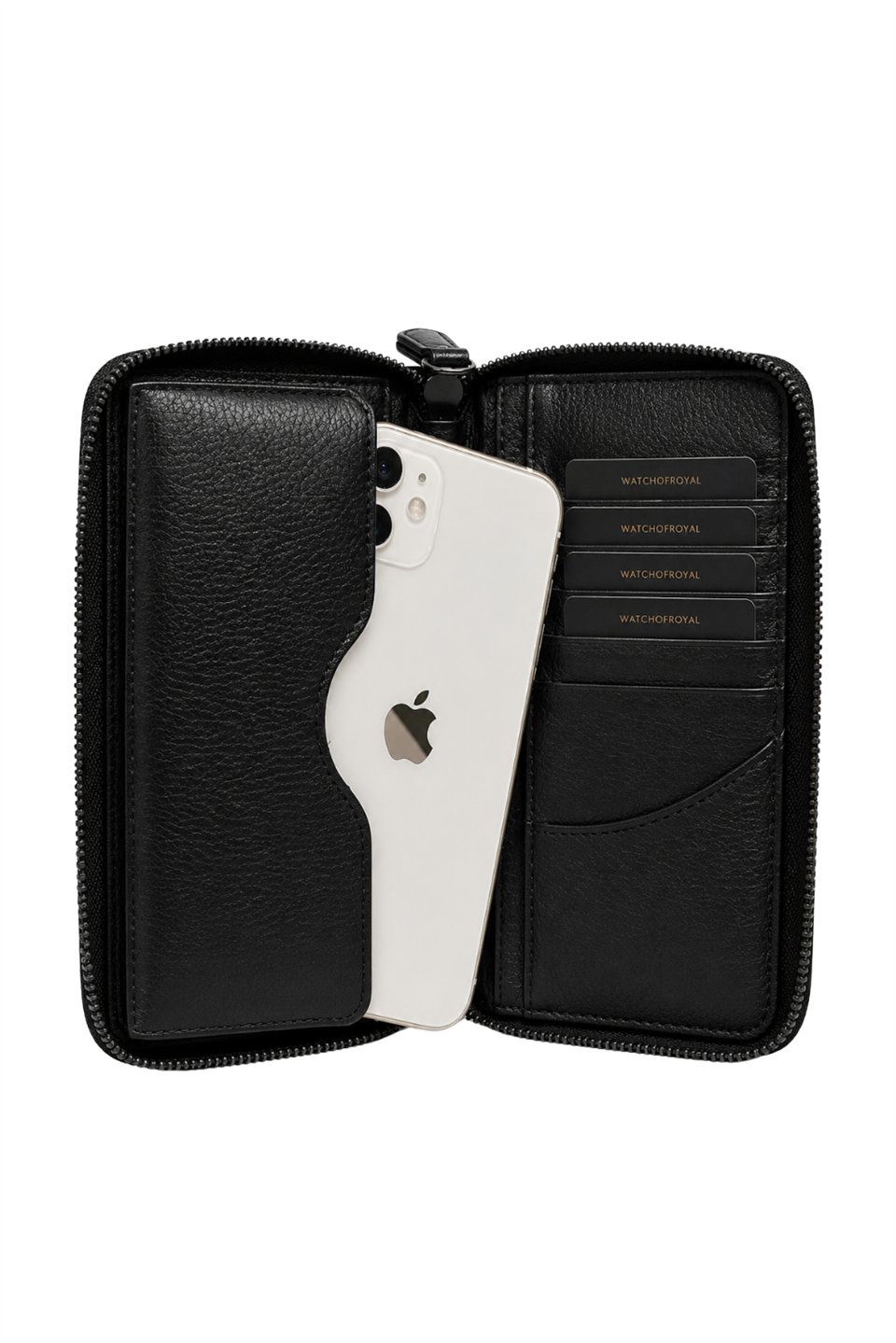 LEON BLACK TELEFON CÜZDANI