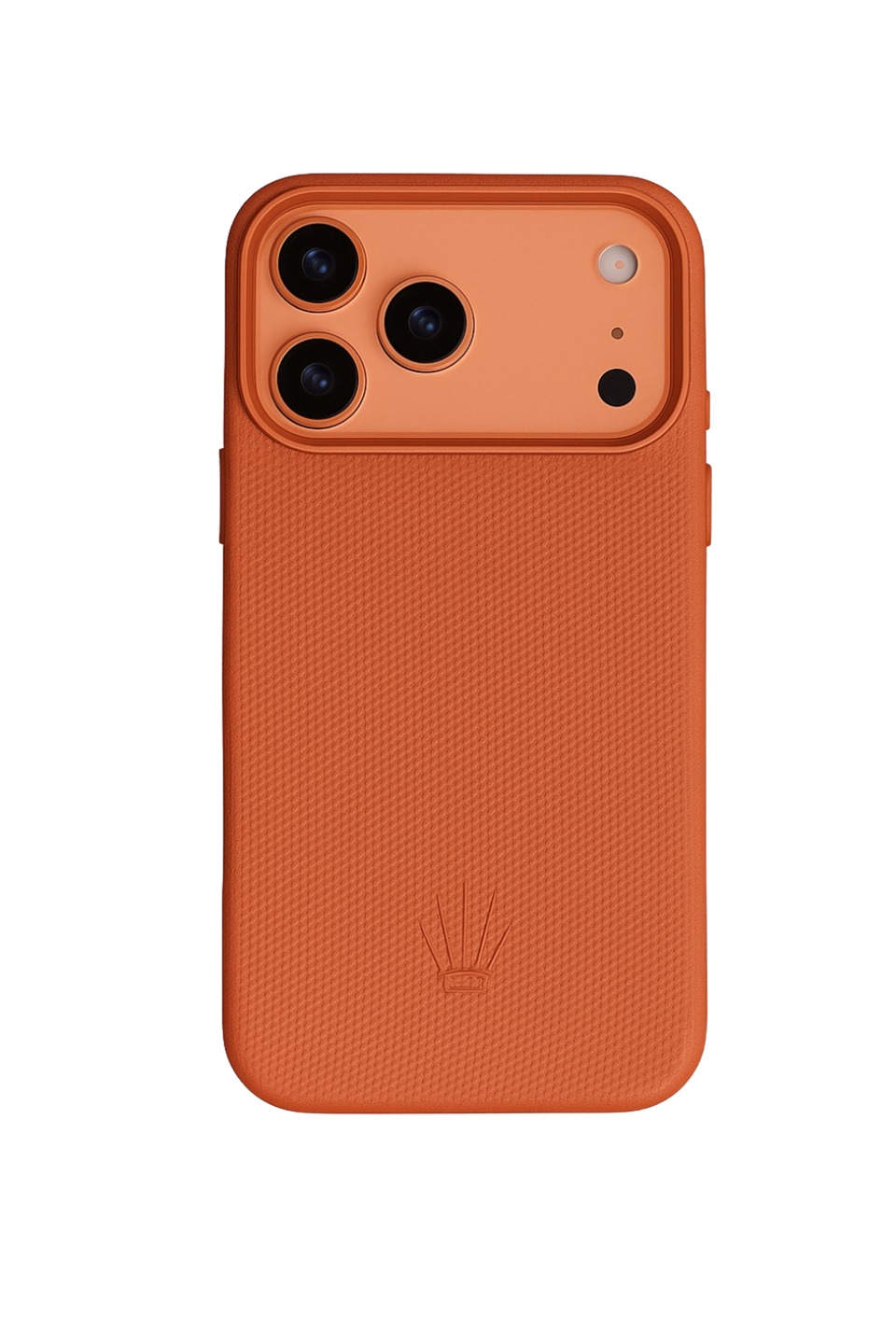 Liora Iphone 17 Pro Turuncu Manyetik Özellikli Deri Kılıf 