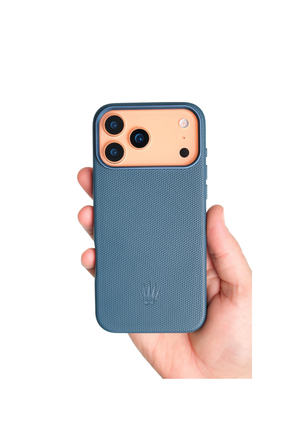 Liora Iphone 17 Pro Max Lacivert Manyetik Özellikli Deri Kılıf 