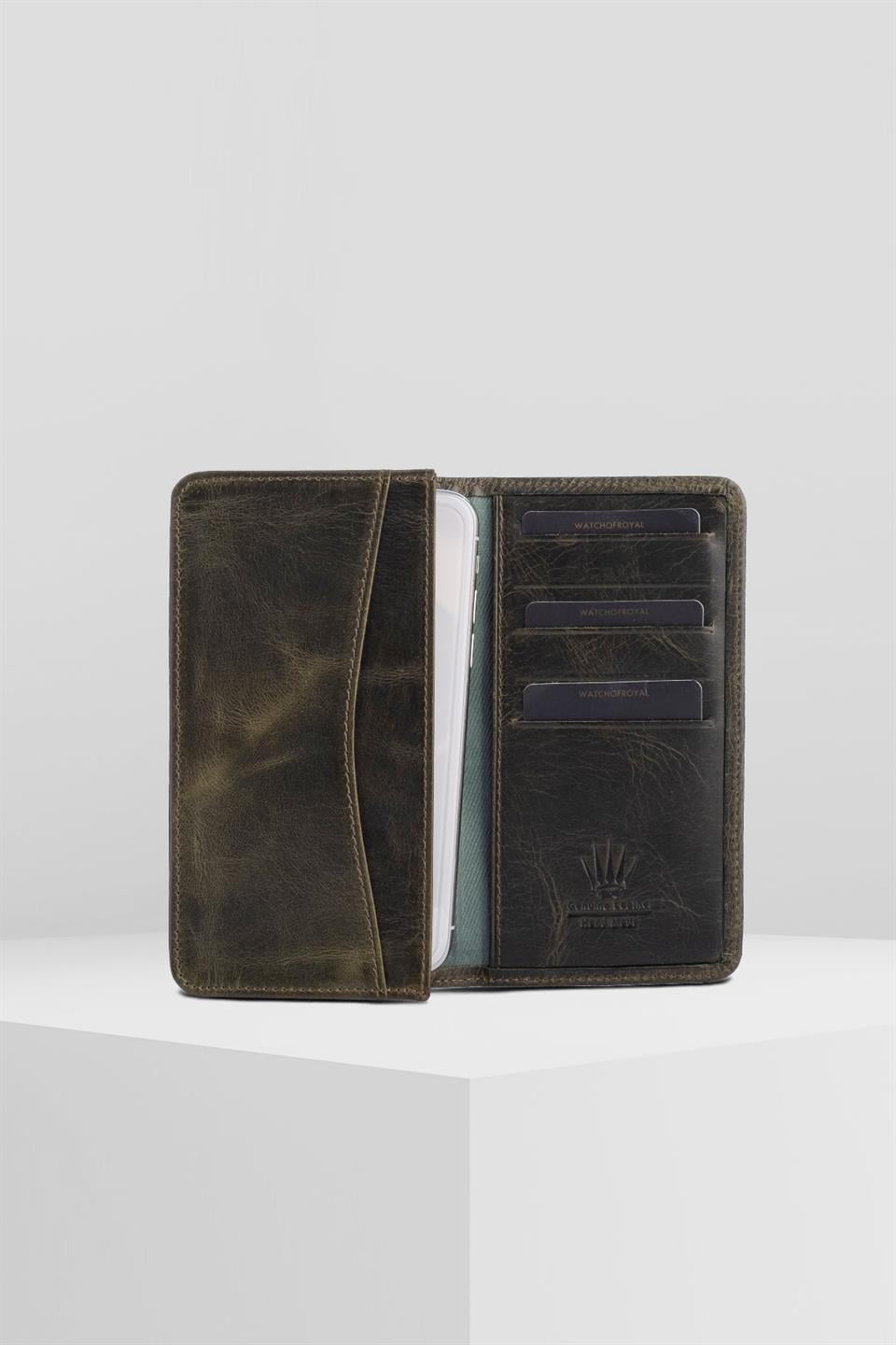 MINI ELEGANT GREEN PHONE WALLET