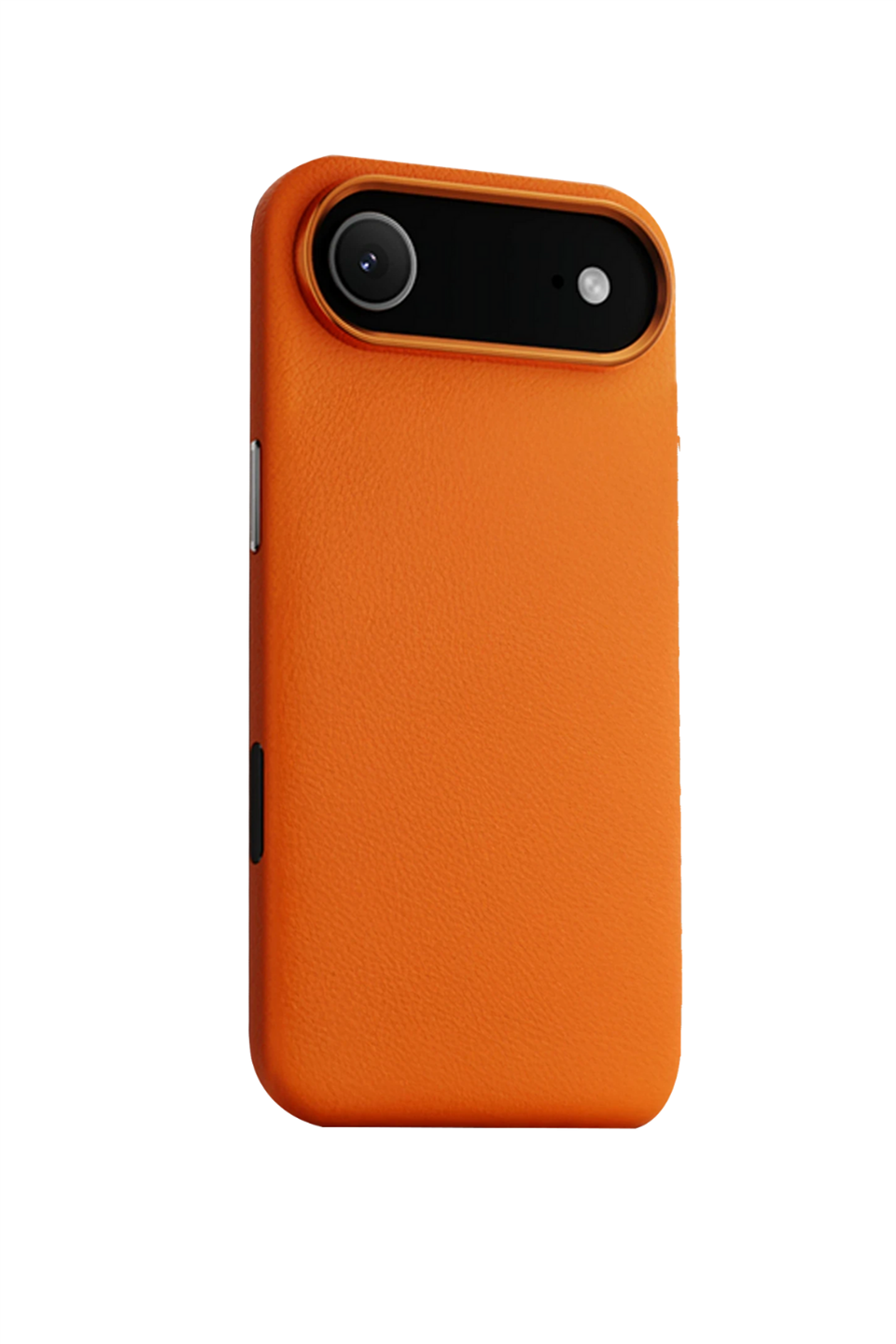 MonoCase Iphone 17 Air Turuncu Manyetik Özellikli Deri Kılıf 