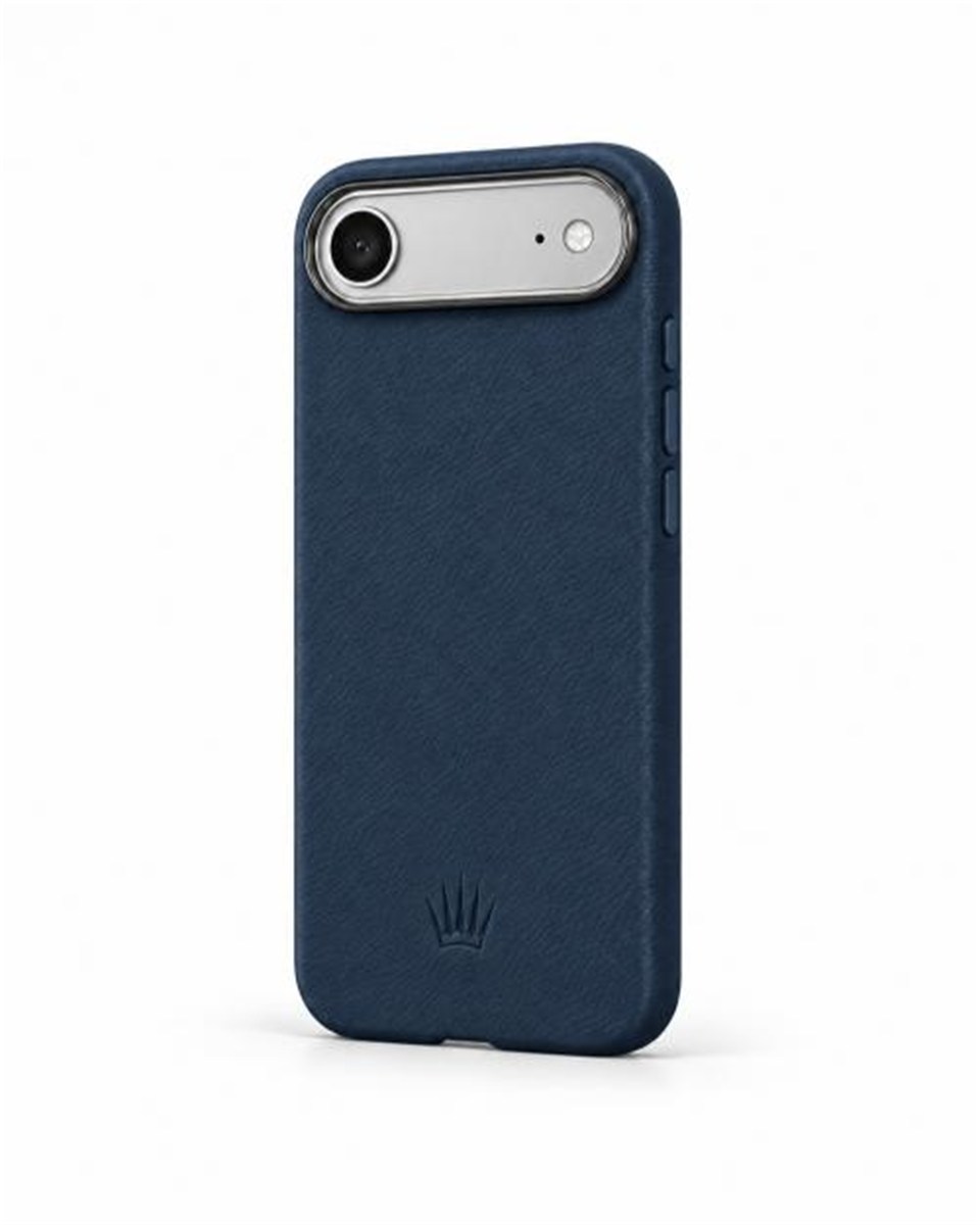 MonoCase Iphone 17 Air Lacivert Magsafe Özellikli Deri Kılıf 