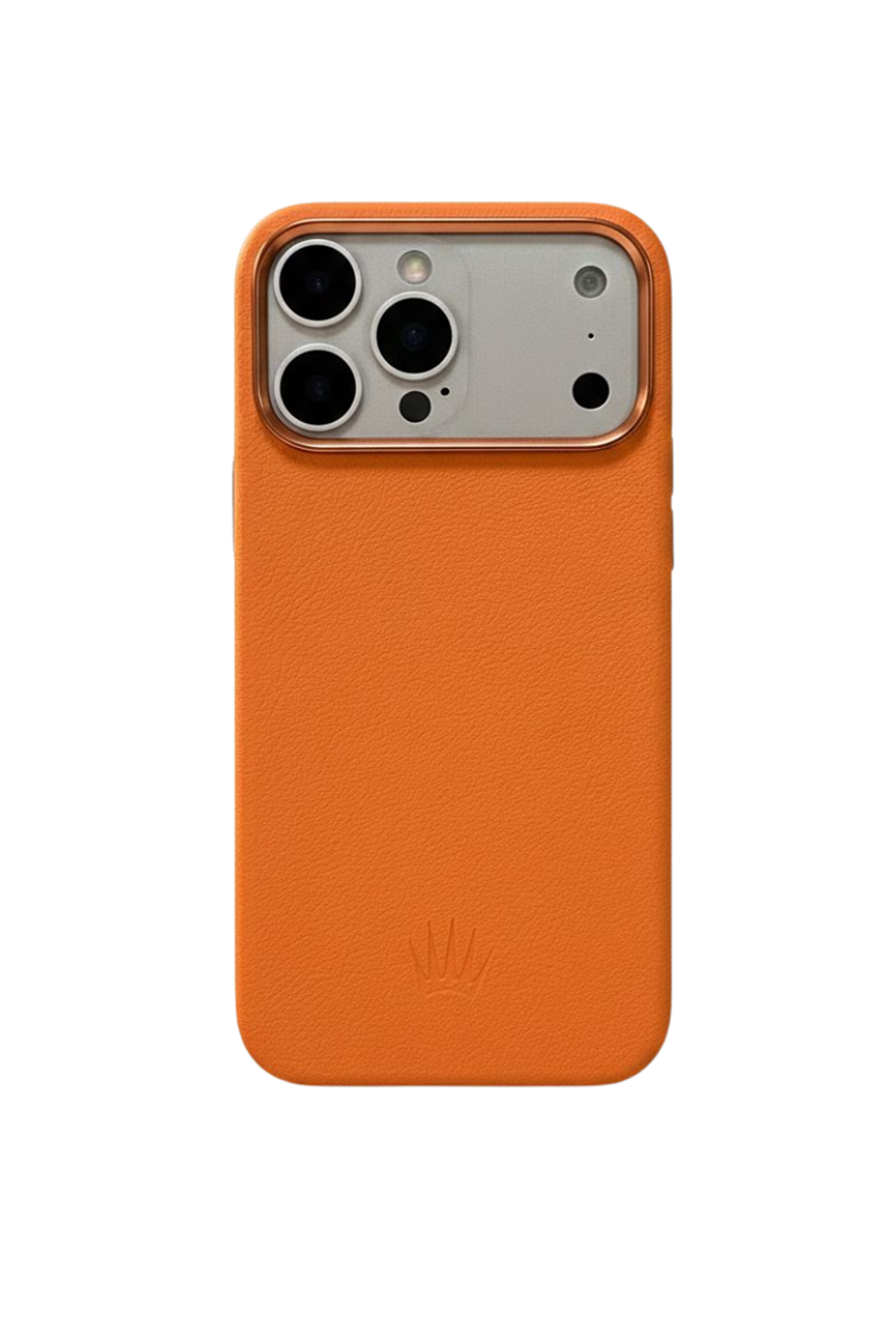 MonoCase Iphone 17 Pro Max Turuncu Manyetik Özellikli Deri Kılıf 