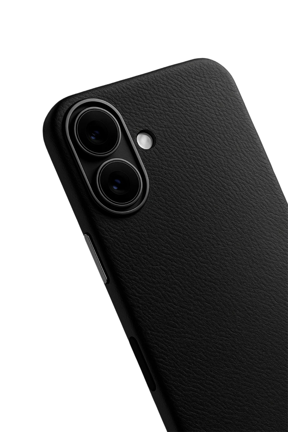 MonoCase Iphone 17 Siyah Manyetik Özellikli Deri Kılıf 