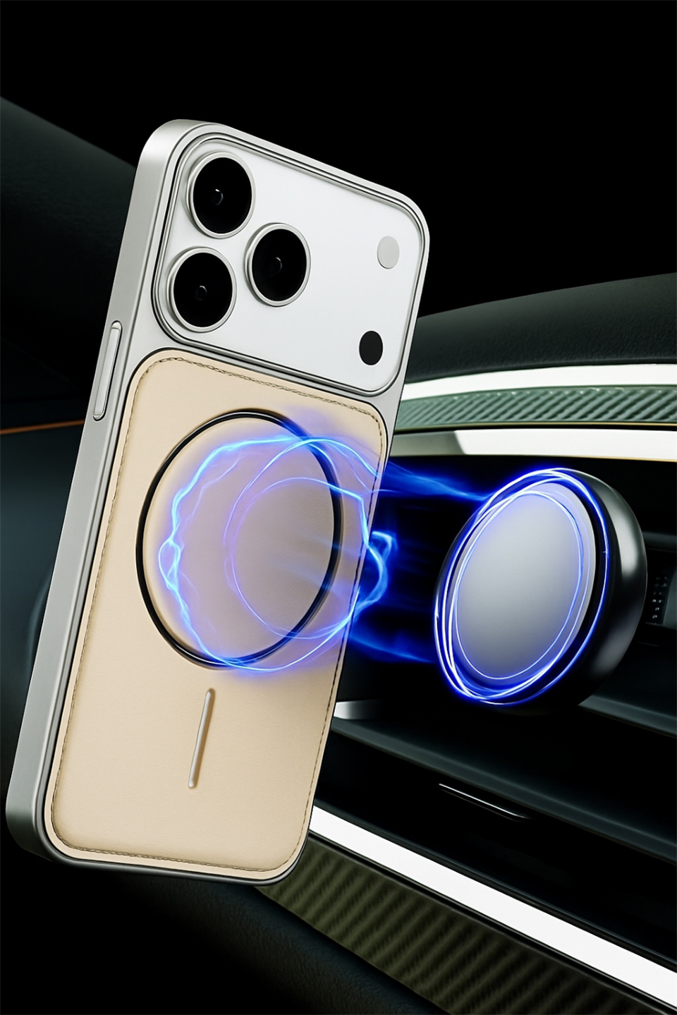 NeoMag Case Iphone 17 Pro Vizon Manyetik Özellikli Deri Kılıf 