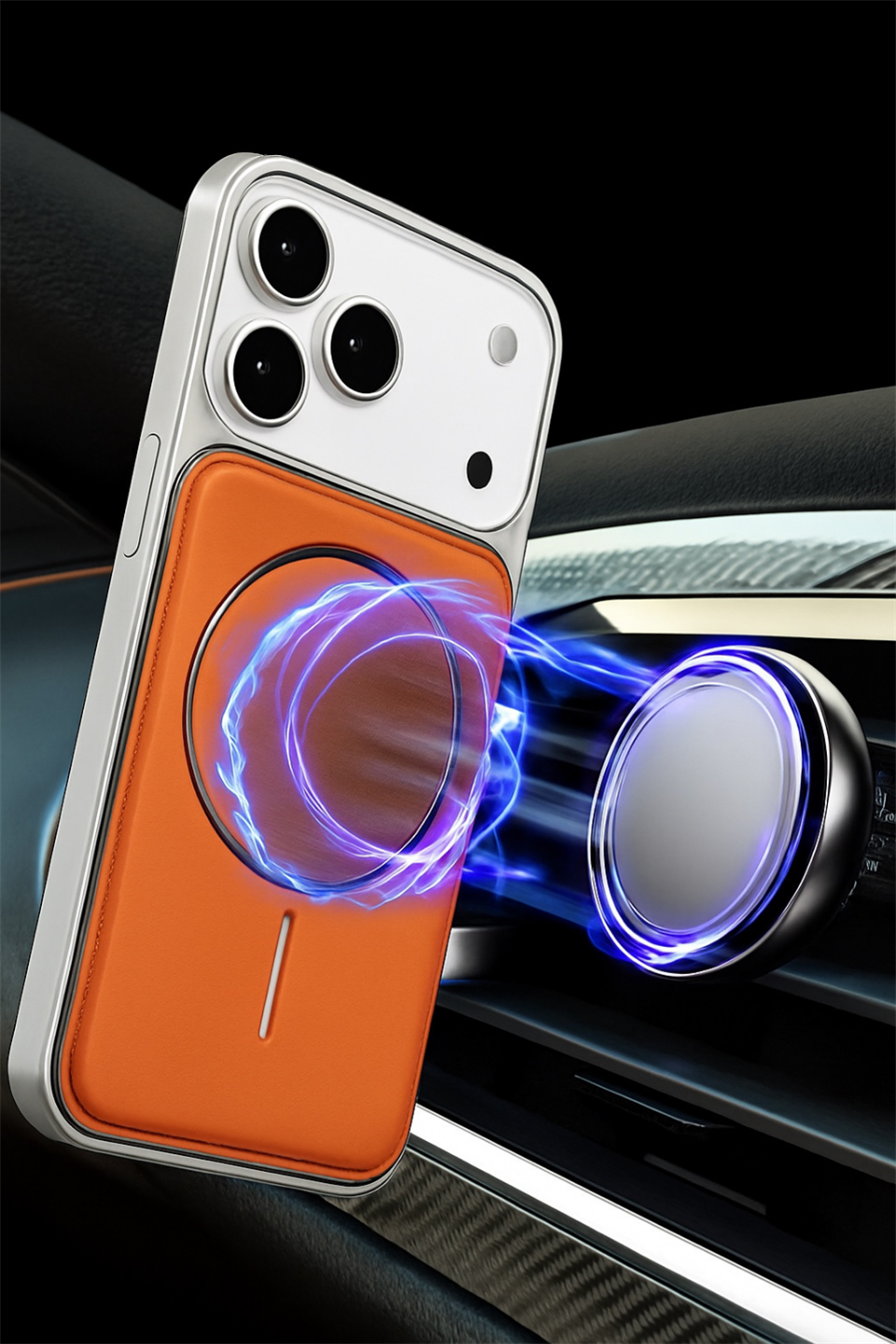 NeoMag Case Iphone 17 Pro Max Taba Manyetik Özellikli Deri Kılıf 