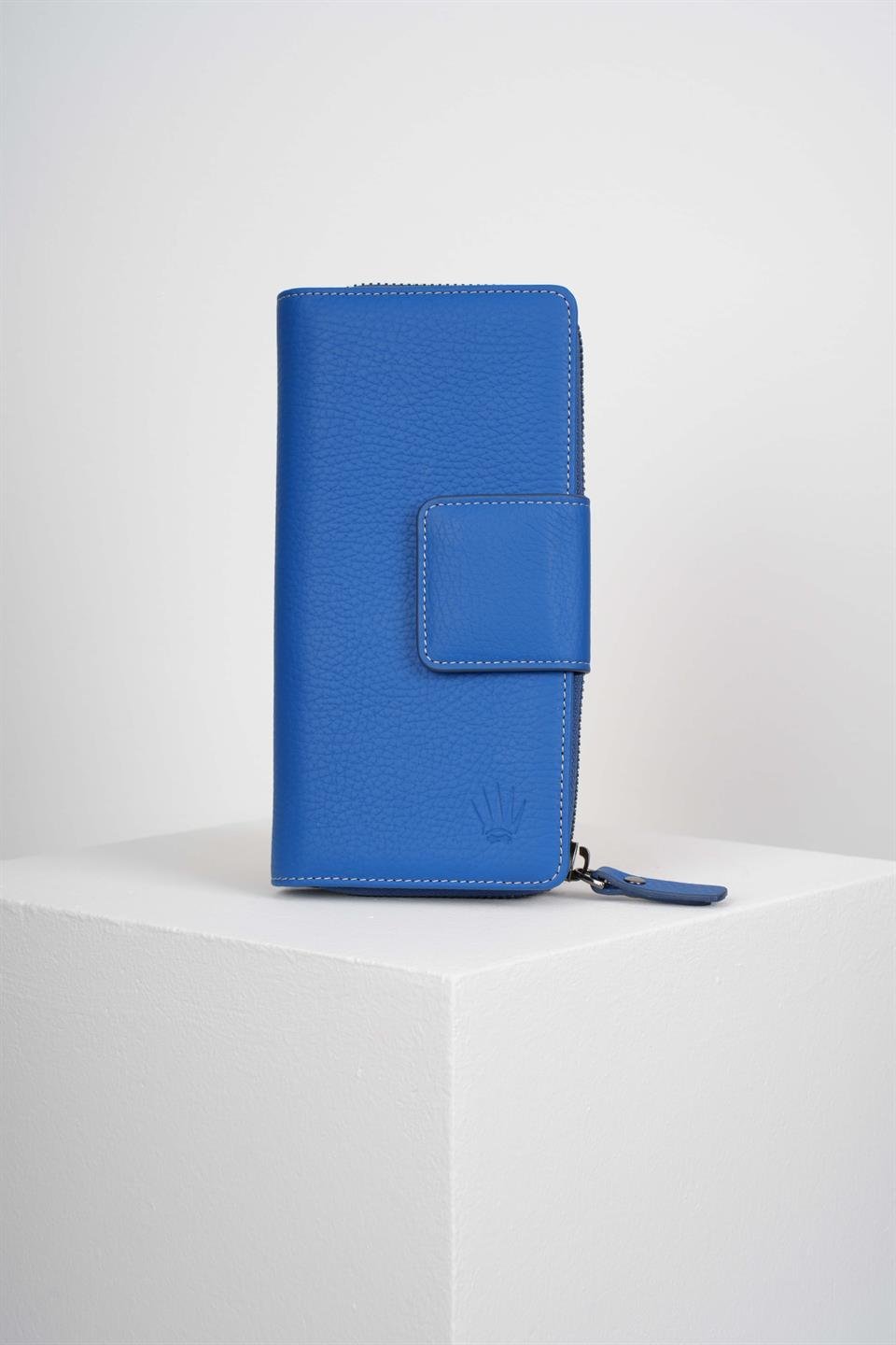 PATRICK MAVİ TELEFON CÜZDANI