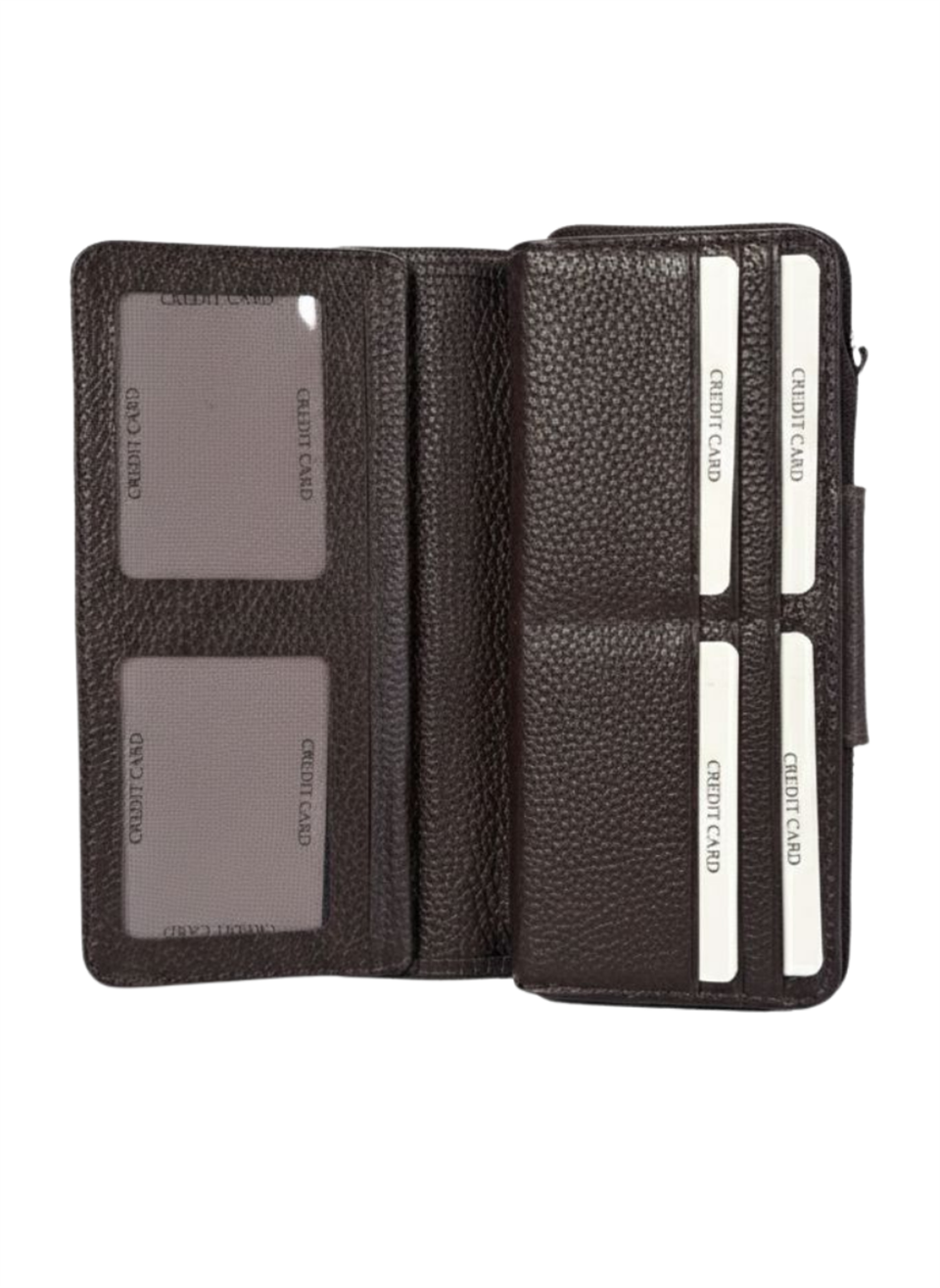 Tvin Kahverengi HAKİKİ DERİ  TELEFON CÜZDANI