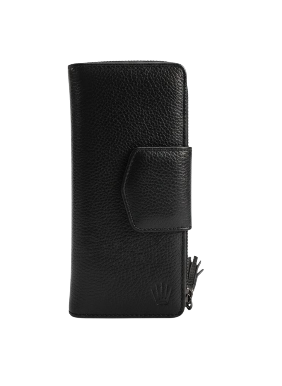 Tvin SİYAH HAKİKİ DERİ  TELEFON CÜZDANI