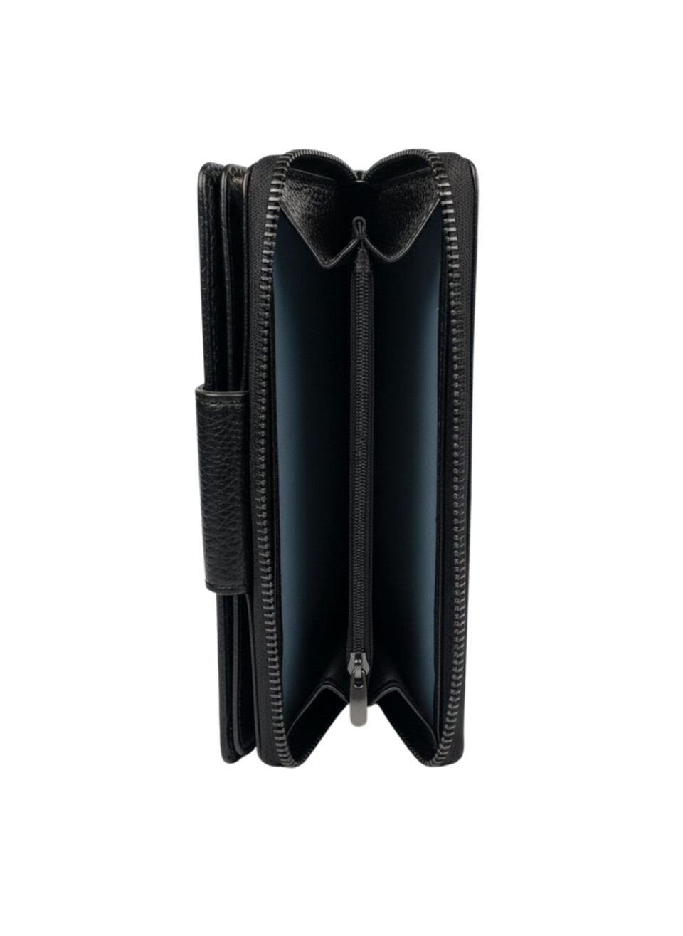 Tvin SİYAH HAKİKİ DERİ  TELEFON CÜZDANI