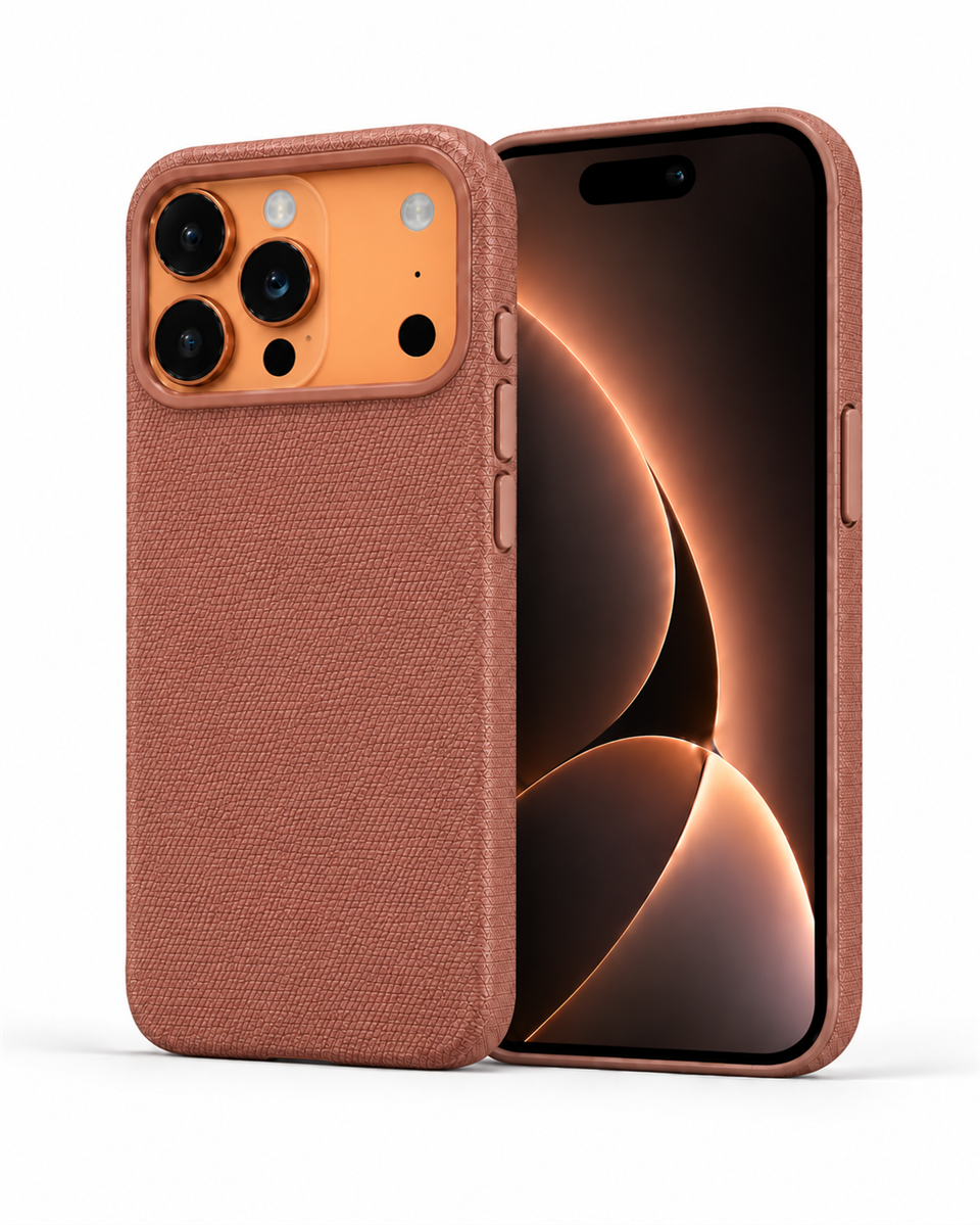 Vitocase Iphone 17 Promax Rose Kiremit Manyetik Özellikli Deri Kılıf 