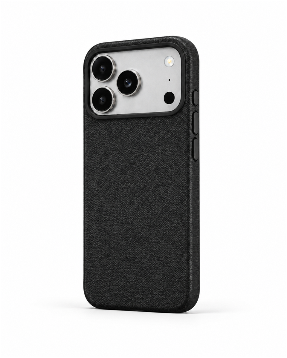 Vitocase Iphone 17 Pro Siyah Manyetik Özellikli Deri Kılıf 