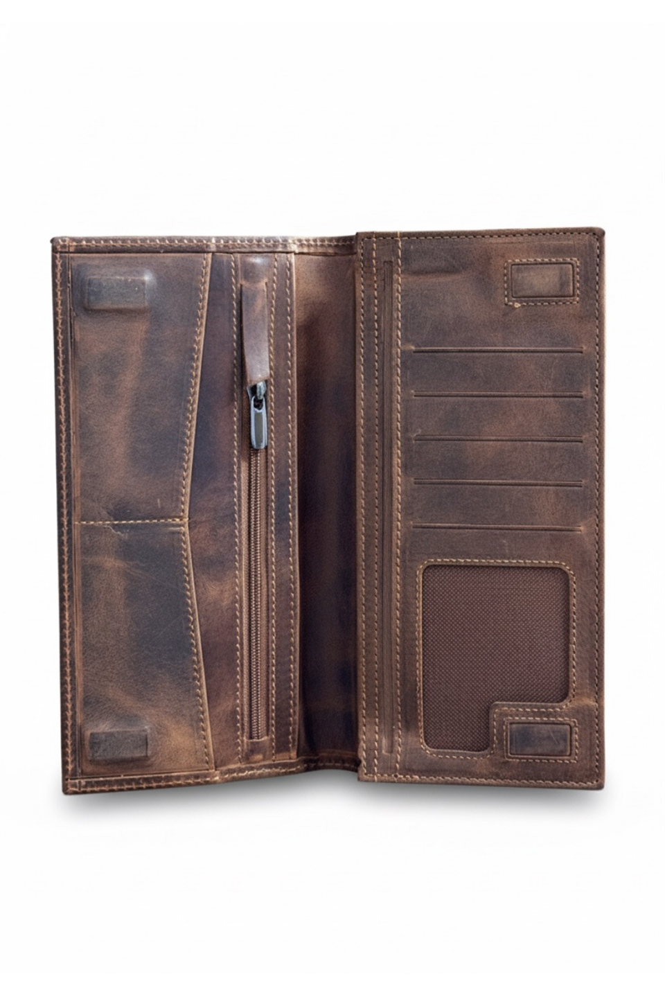 Wilson Crazy Taba Hakiki Deri Telefon Cüzdanı Şık ve Fonksiyonel Deri Cüzdan