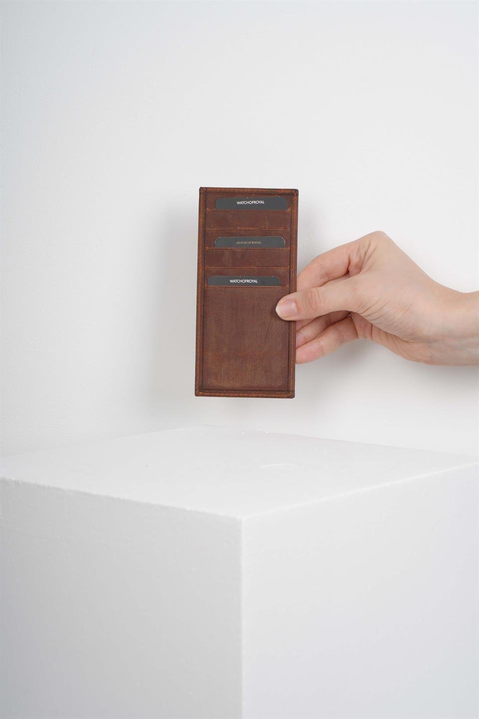 WILSON TIGUAN TABA HAKİKİ DERİ TELEFON CÜZDANI