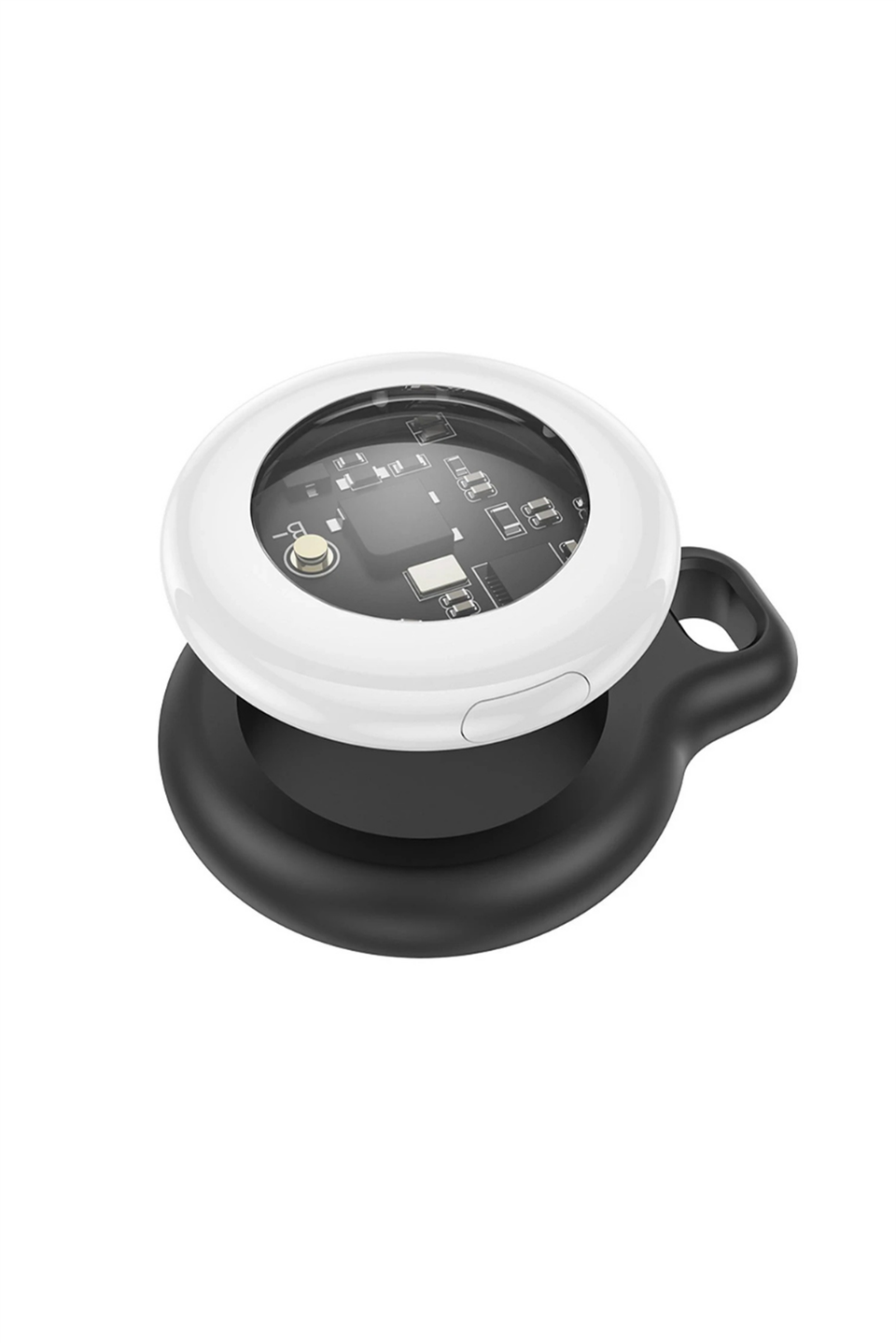 Apple Find My Özellikli Anti-Lost AirTag Takip Cihazı - Beyaz