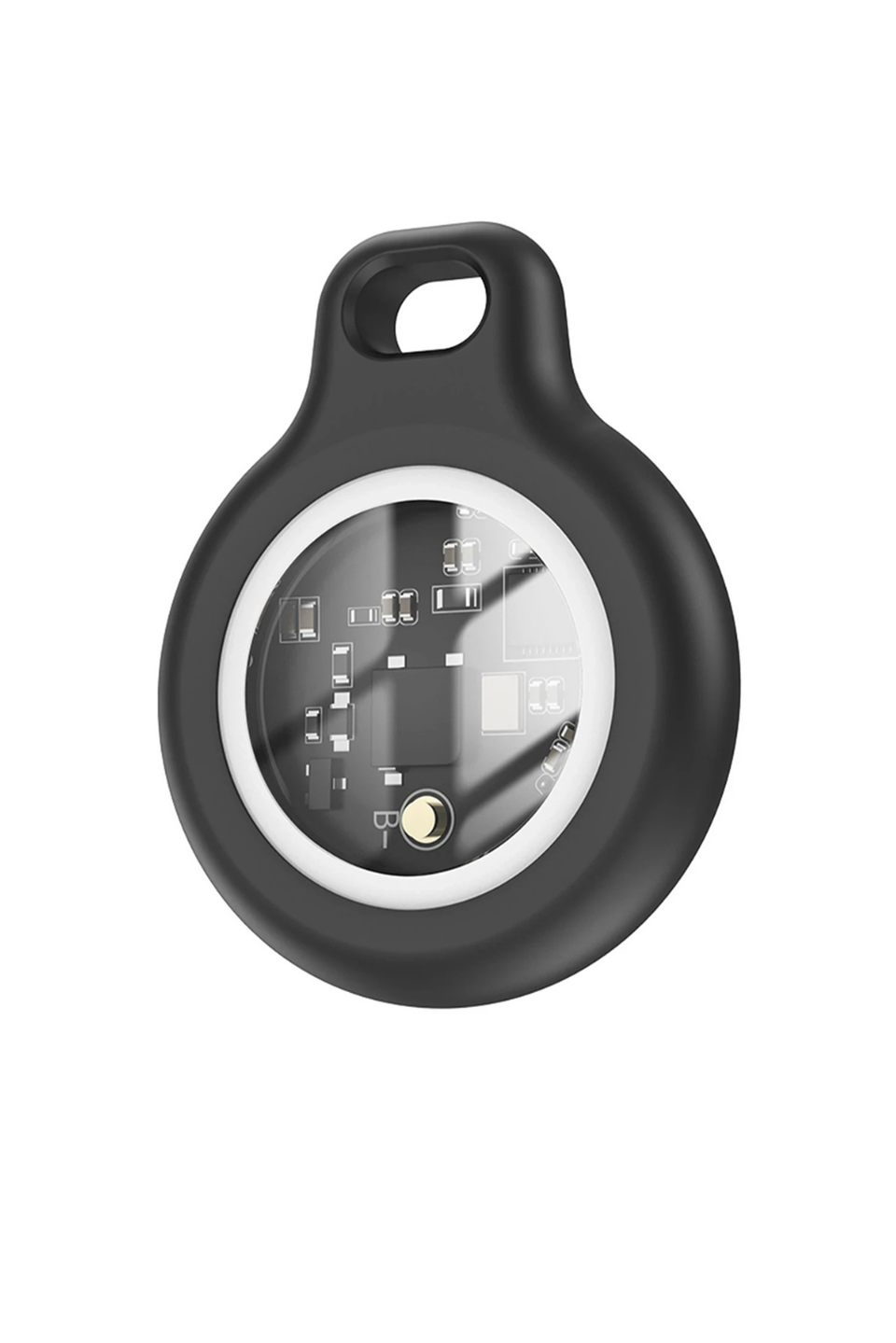 Apple Find My Özellikli Anti-Lost AirTag Takip Cihazı - Beyaz