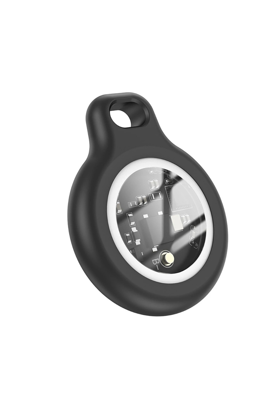 Apple Find My Özellikli Anti-Lost AirTag Takip Cihazı - Beyaz