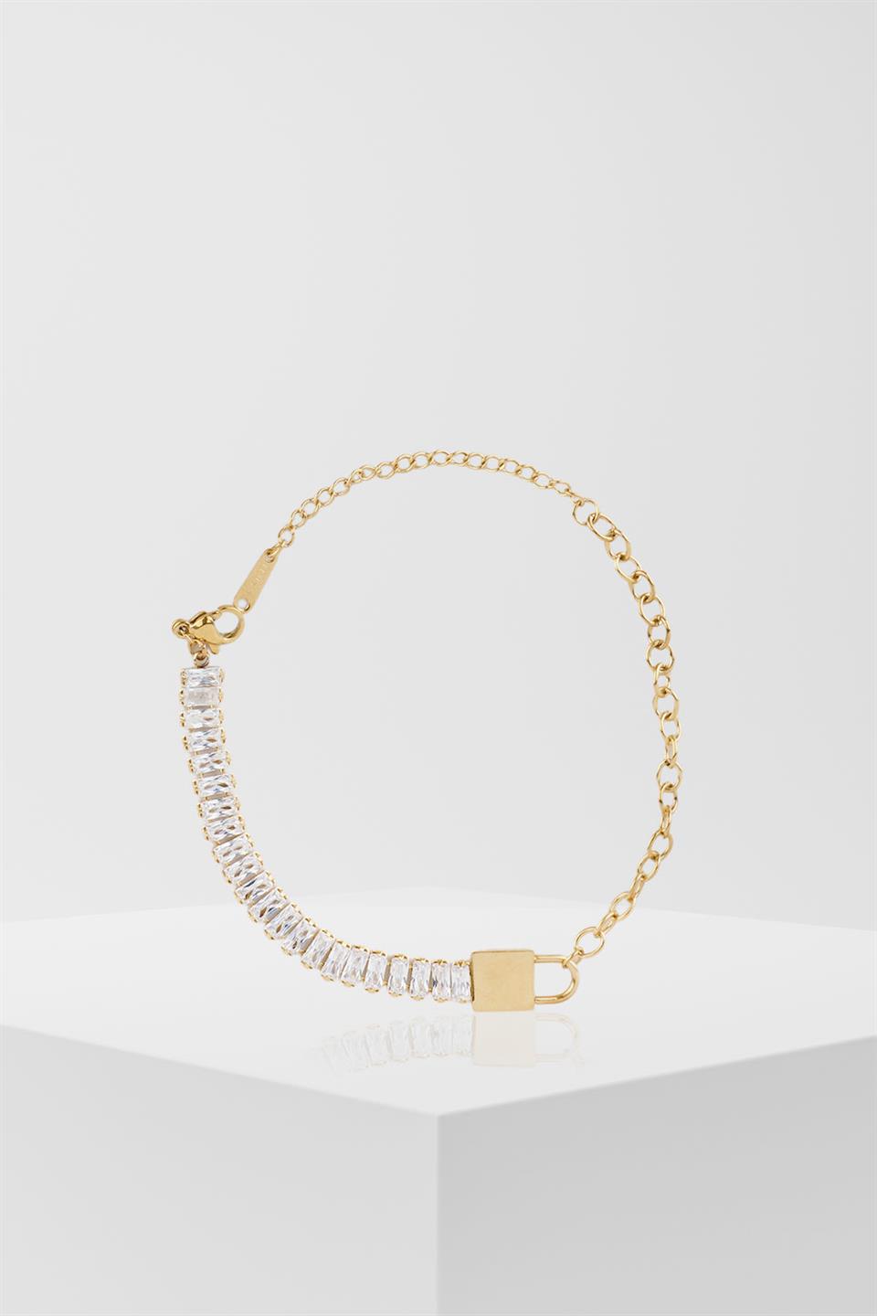 LUCCHETTO BAGET STEEL BRACELET