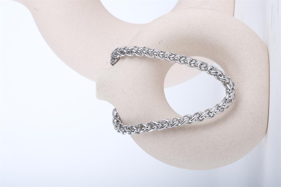 OXXY SILVER STEEL BRACELET