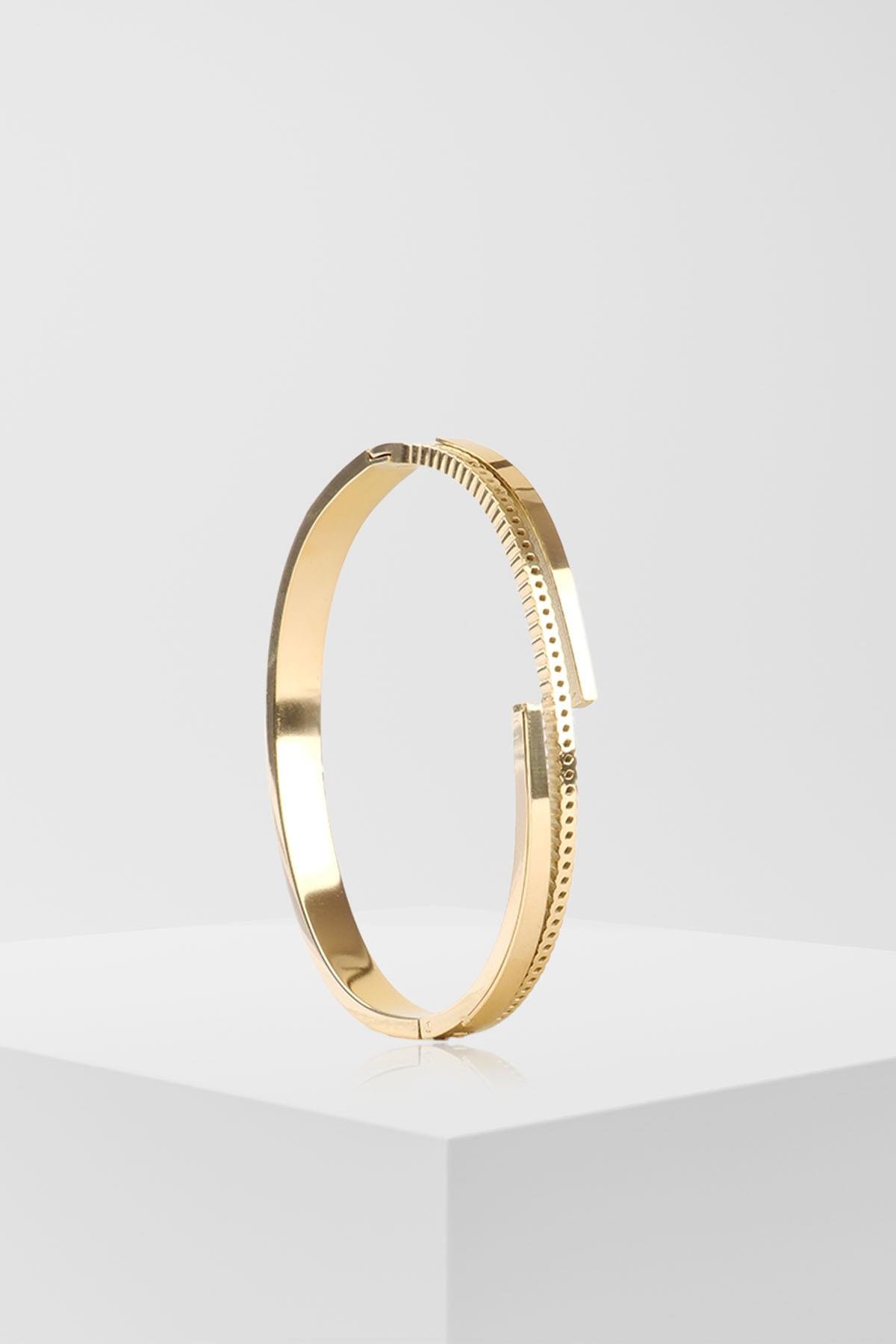 RENNA  GOLD ÇELİK BİLEKLİKAKSESUARWATCHOFROYALRENNARENNA  GOLD ÇELİK BİLEKLİK