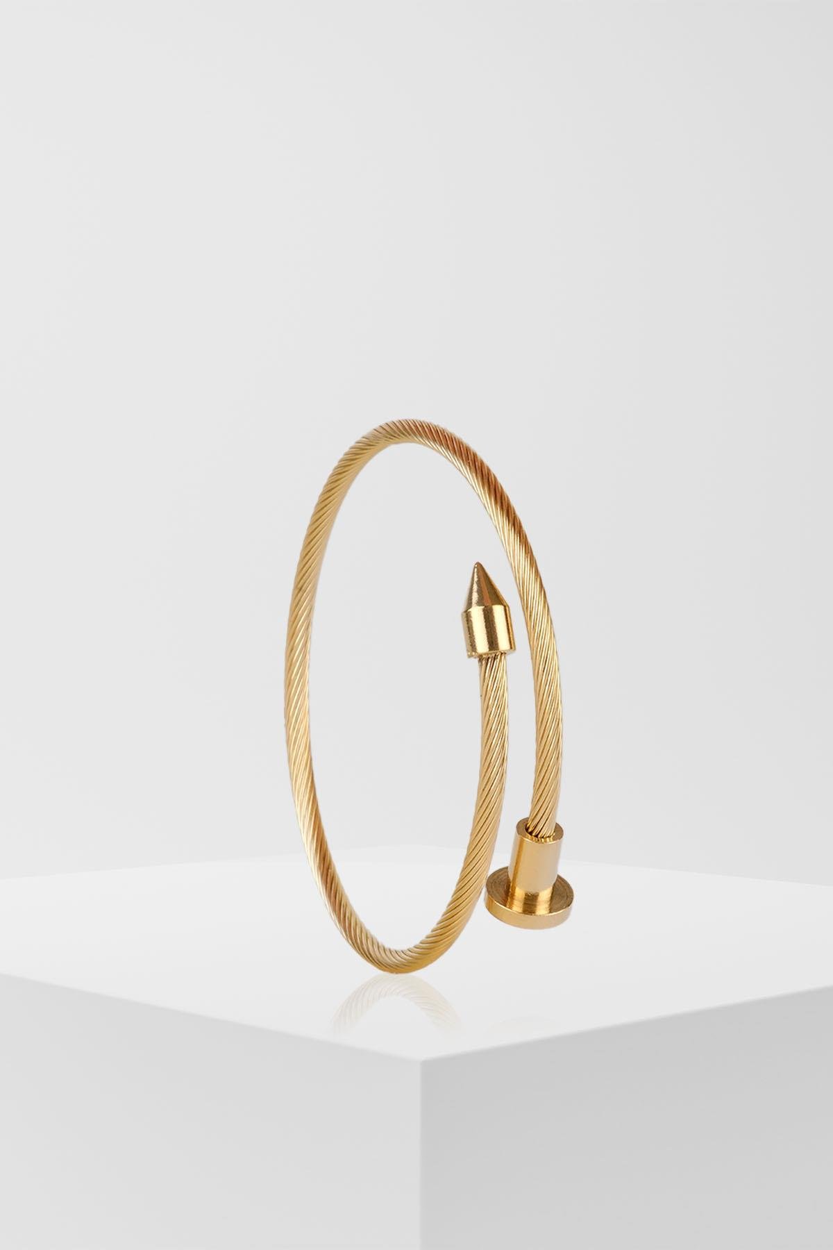 CHIODO GOLD   STEEL BRACELET BraceletWATCHOFROYALCHIDOGLDCHIODO GOLD   STEEL BRACELET 