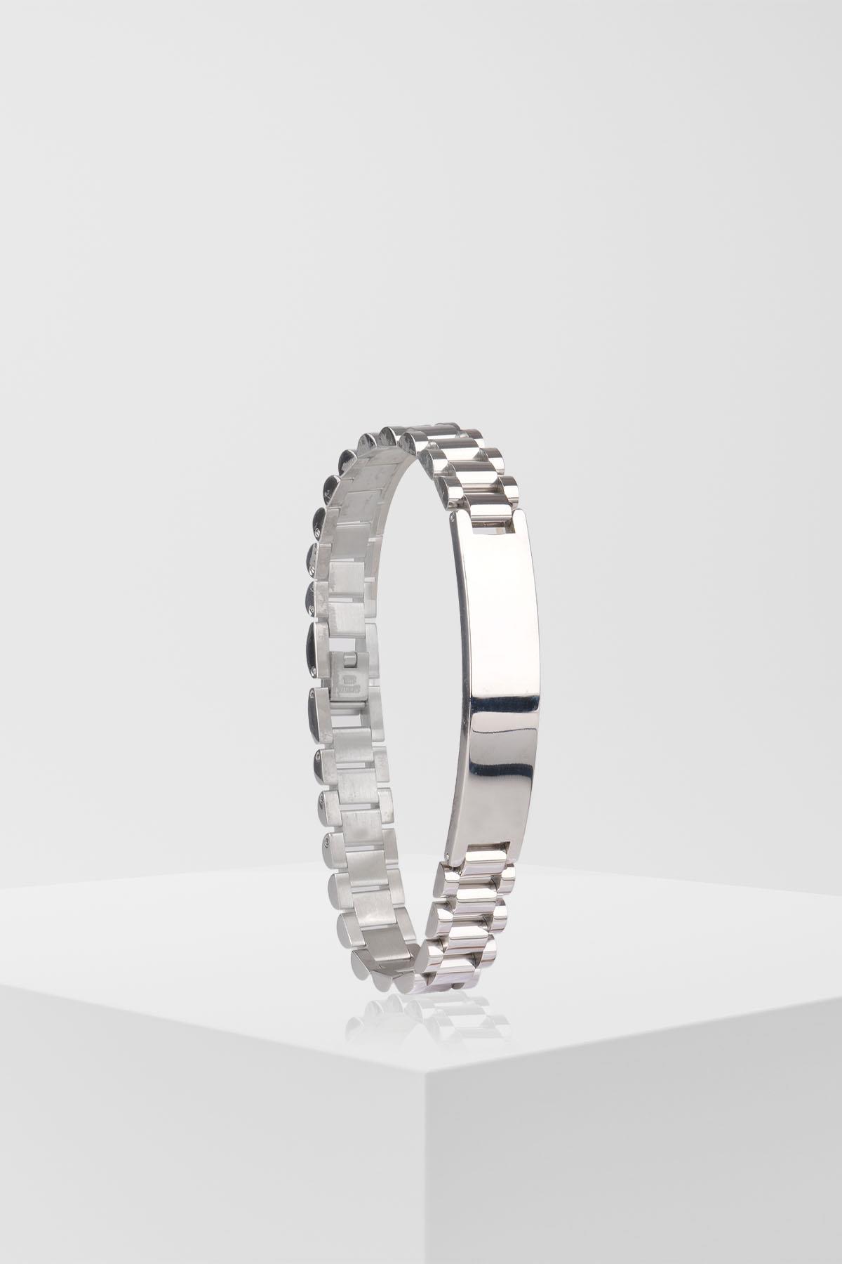 ELROY SILVER STEEL BRACELET BraceletWATCHOFROYALELROYELROY SILVER STEEL BRACELET 