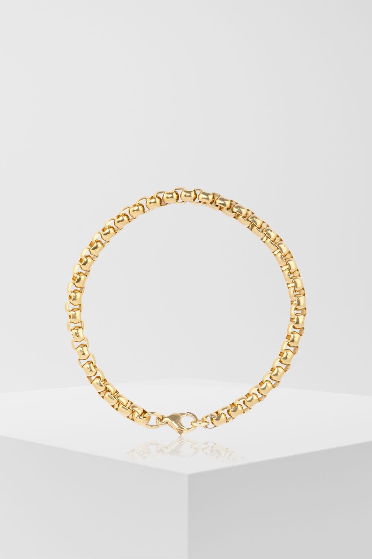 PUGLIA GOLD STEEL BRACELETBraceletWATCHOFROYALPUGLIAGLDPUGLIA GOLD STEEL BRACELET